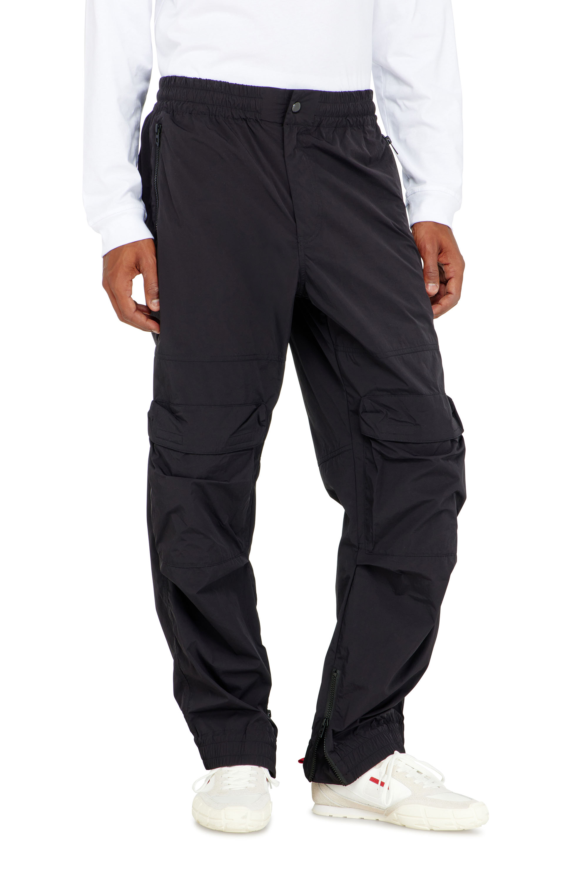 Diesel - P-BEECK-WRD-AKAD, Male's パンツ in ブラック - 3