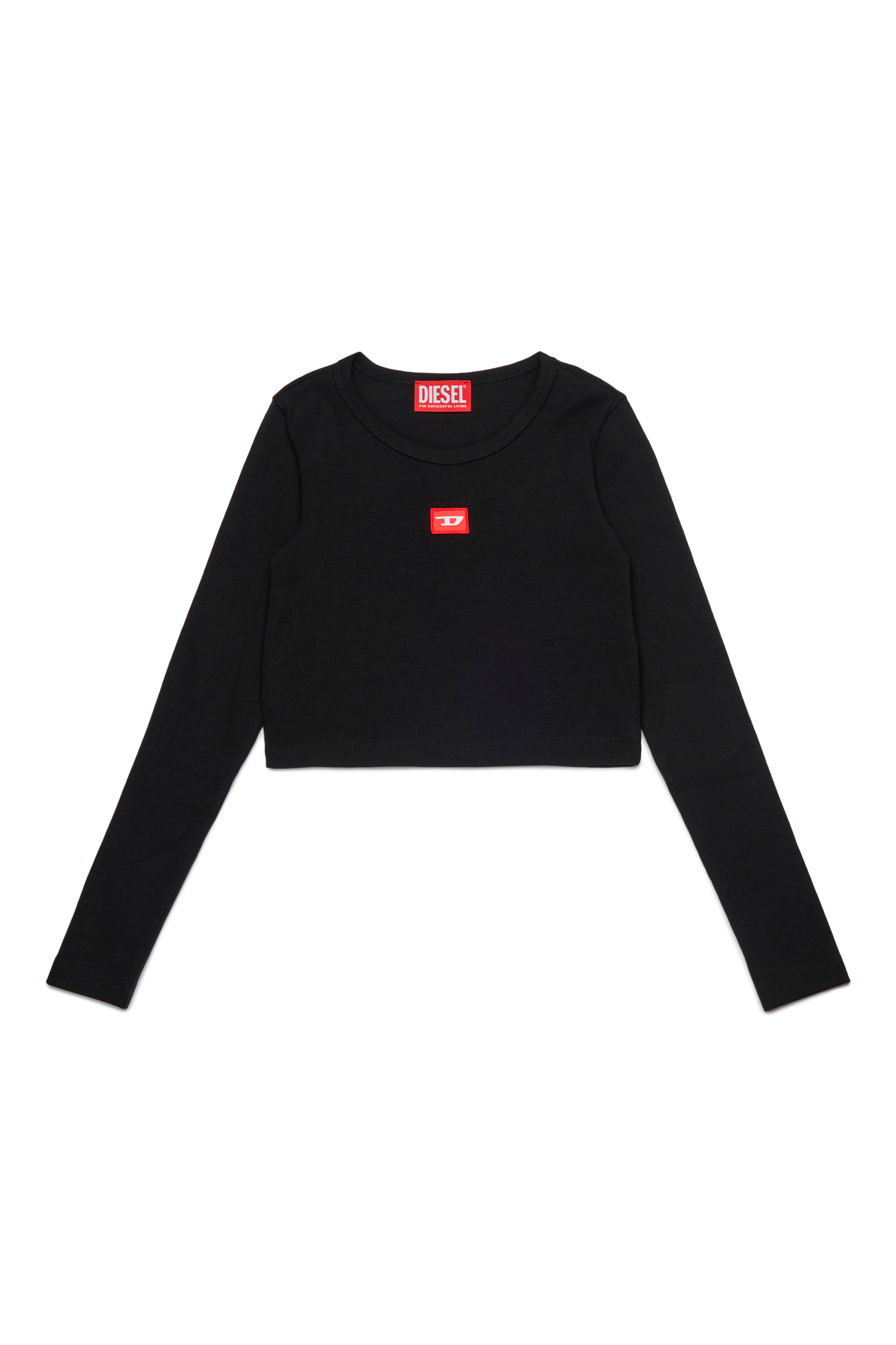 Diesel - TBALLETD, Female's 長袖Tシャツ in ブラック - 1