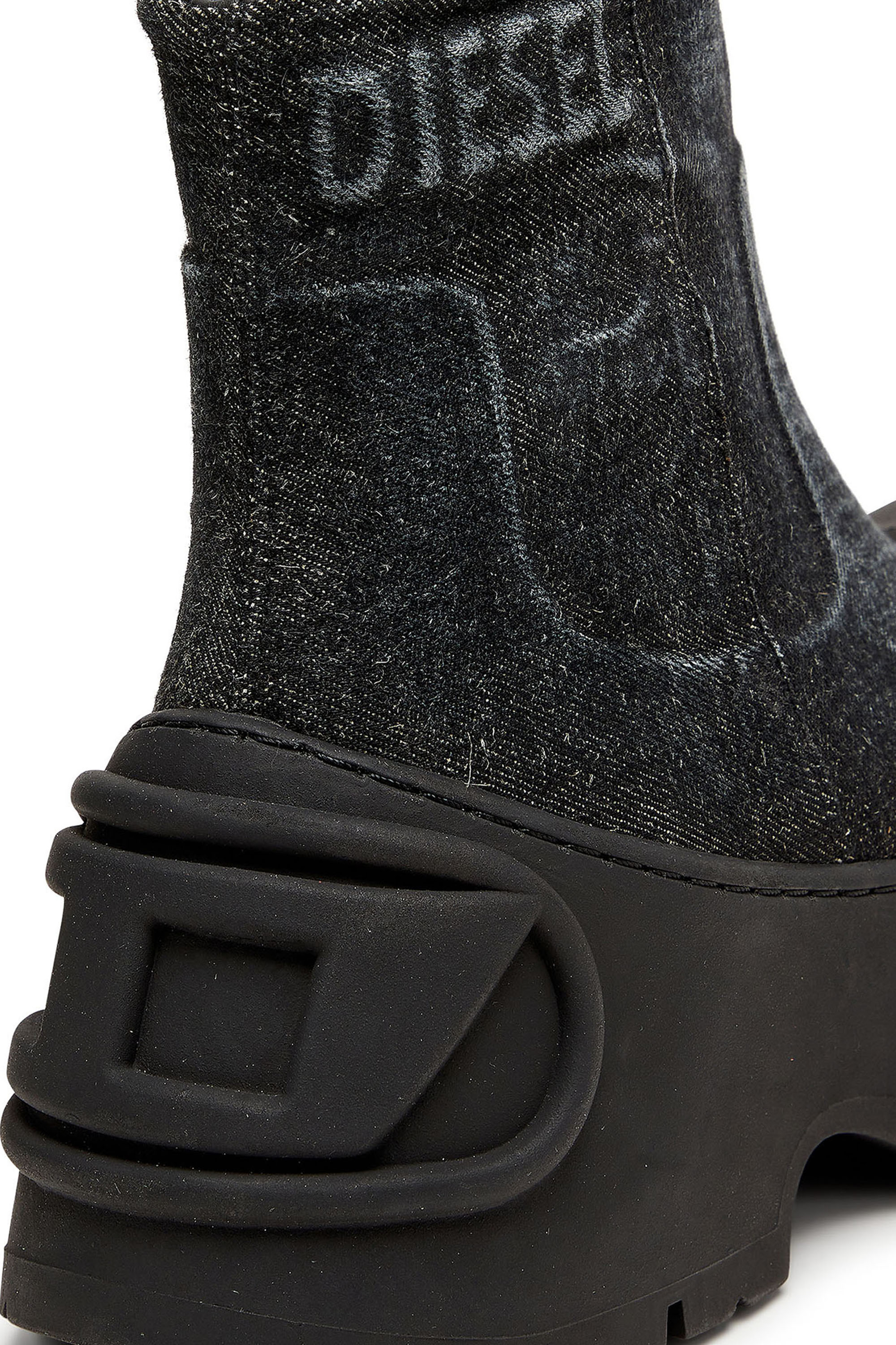 Diesel - D-DONALD ZIP MD, Male's ブーツ in ブラック - 5