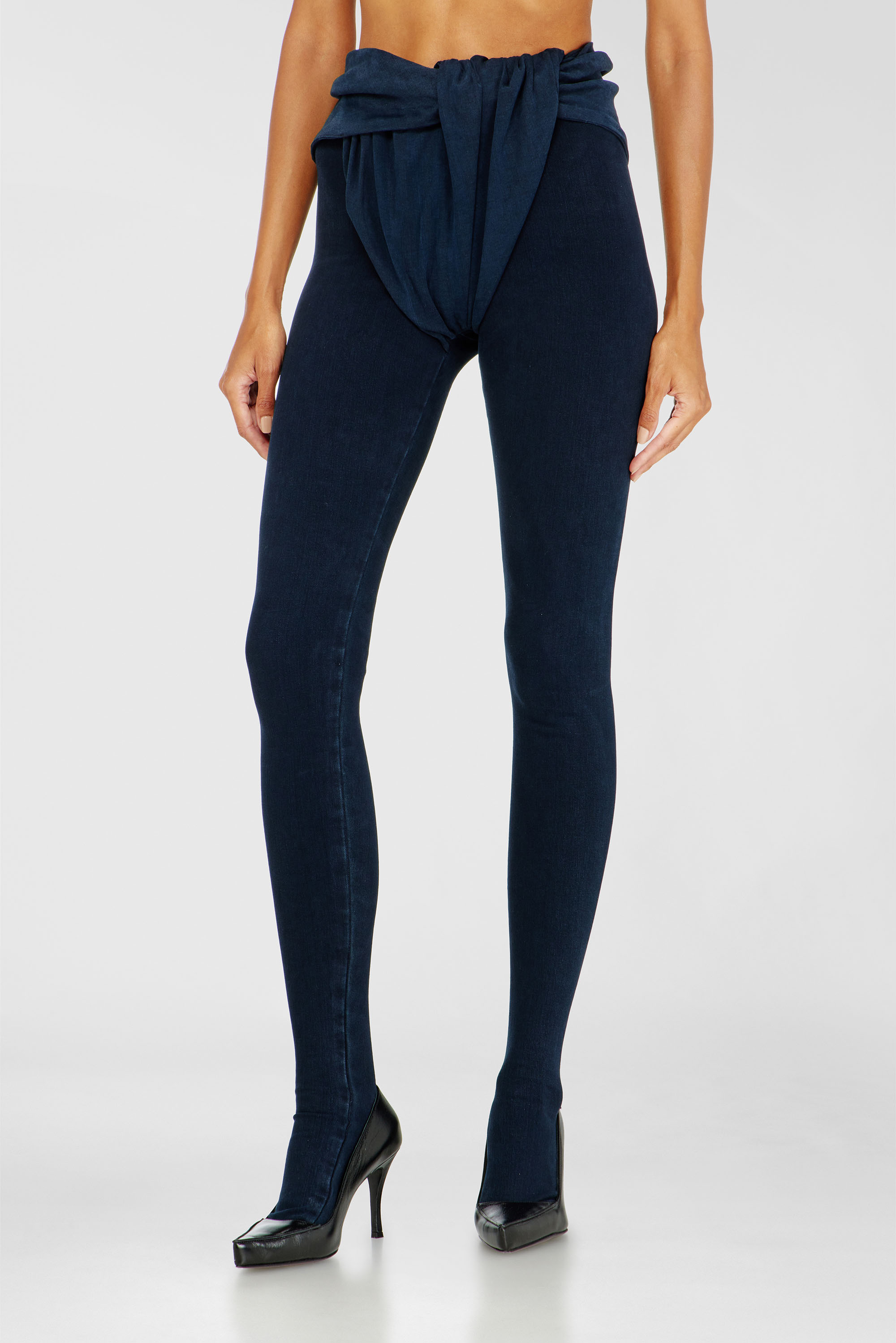Diesel - Female's Skinny Jeans D-Velly 09R36, ダークブルー - 1