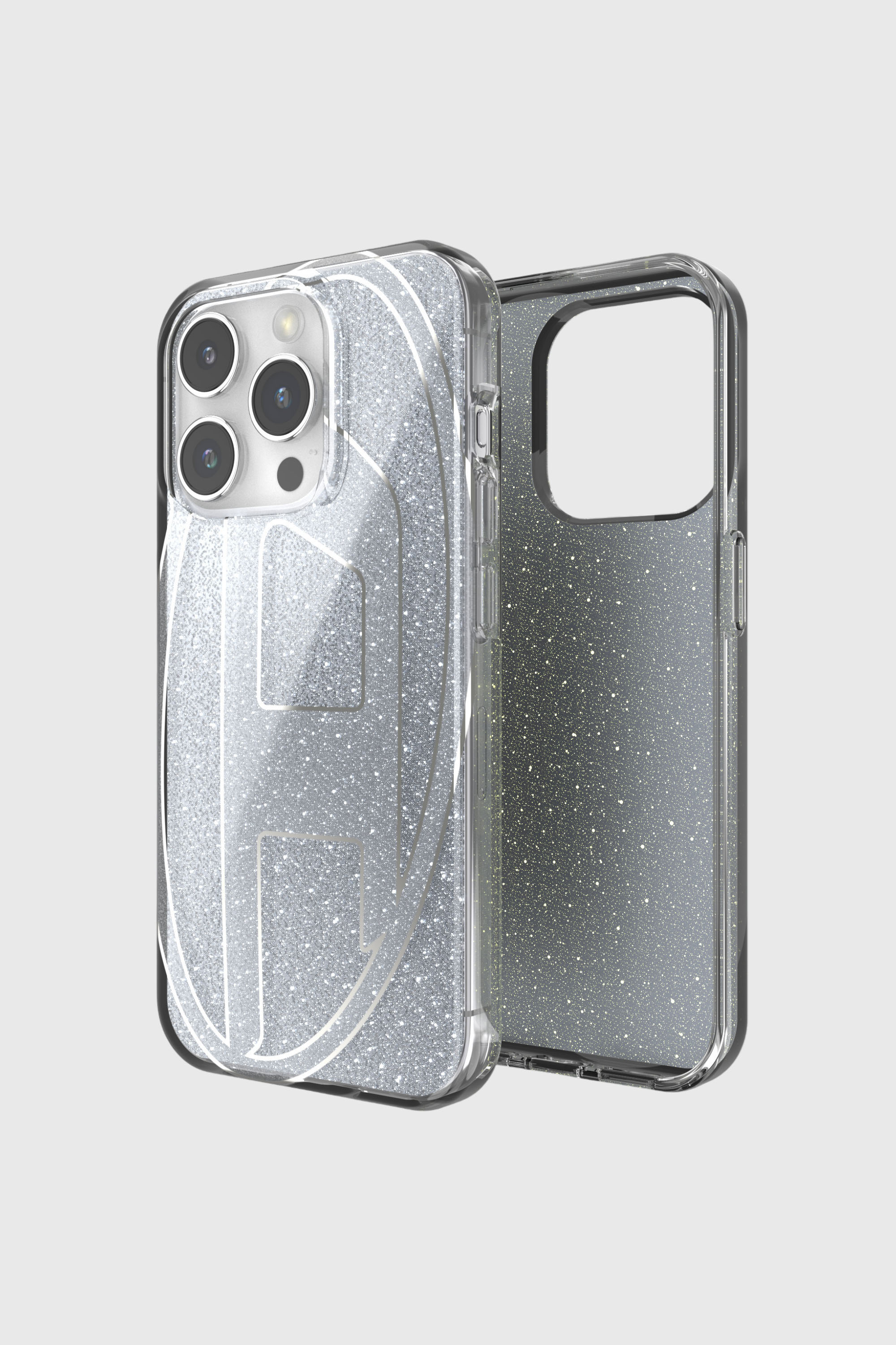 Diesel - 60032 AOP CASE, Unisex's iPhone 15 Pro in シルバー - 1