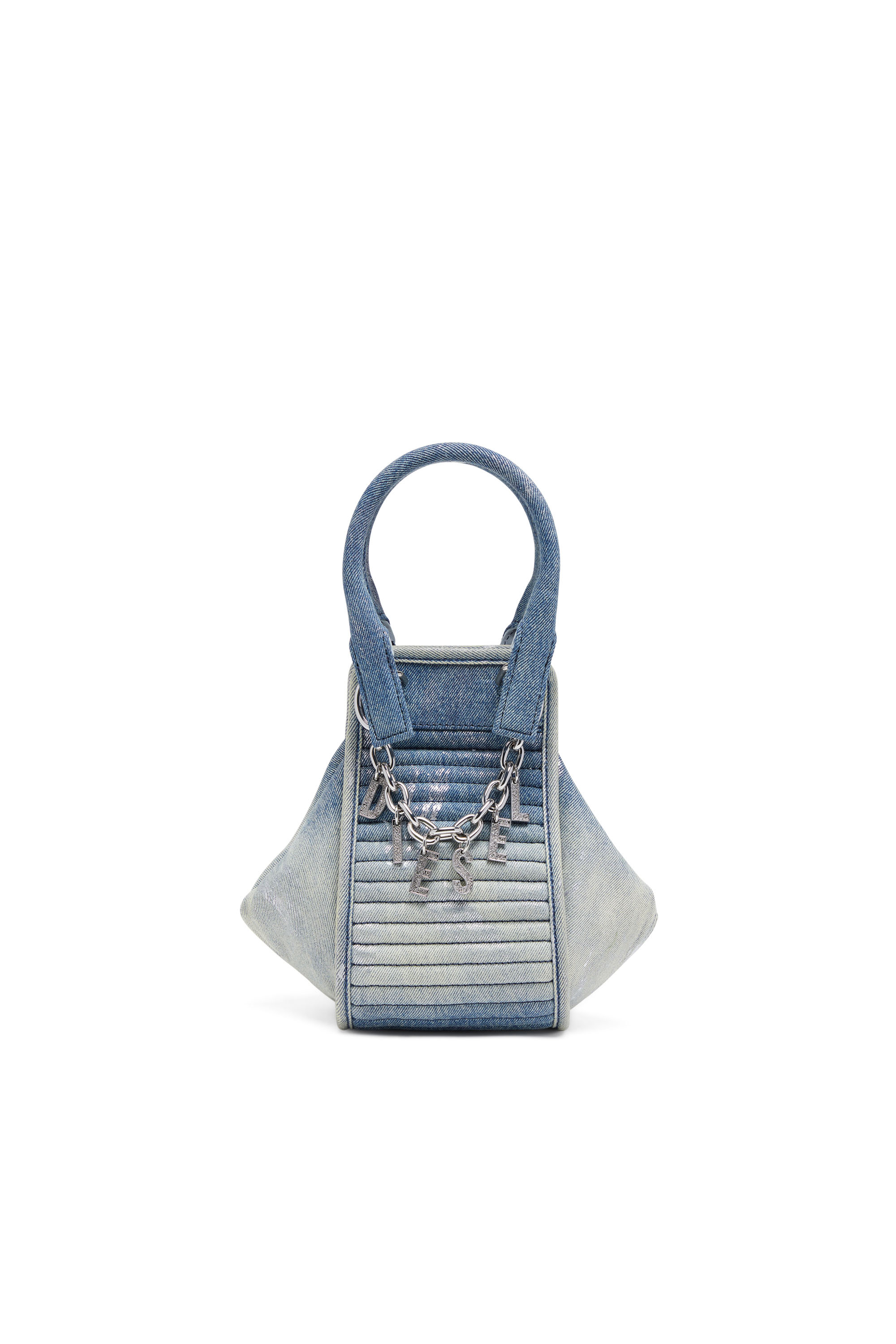 D-VINA-XS D-Vina-Xs - Handbag in reflective solarised denim 