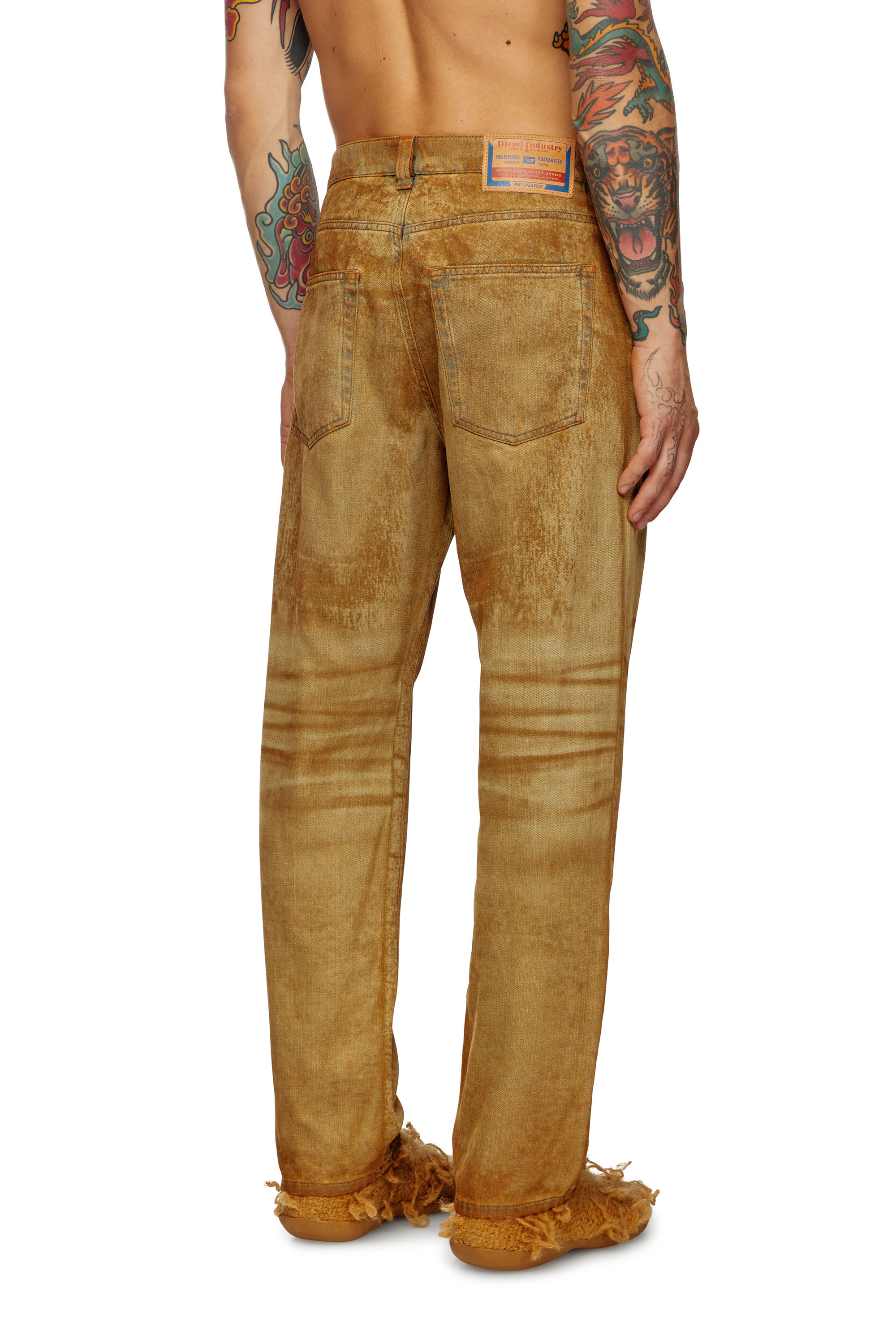 Diesel - Male's Regular Jeans 2024 D-Macs 0AJET, ライトブラウン - 4