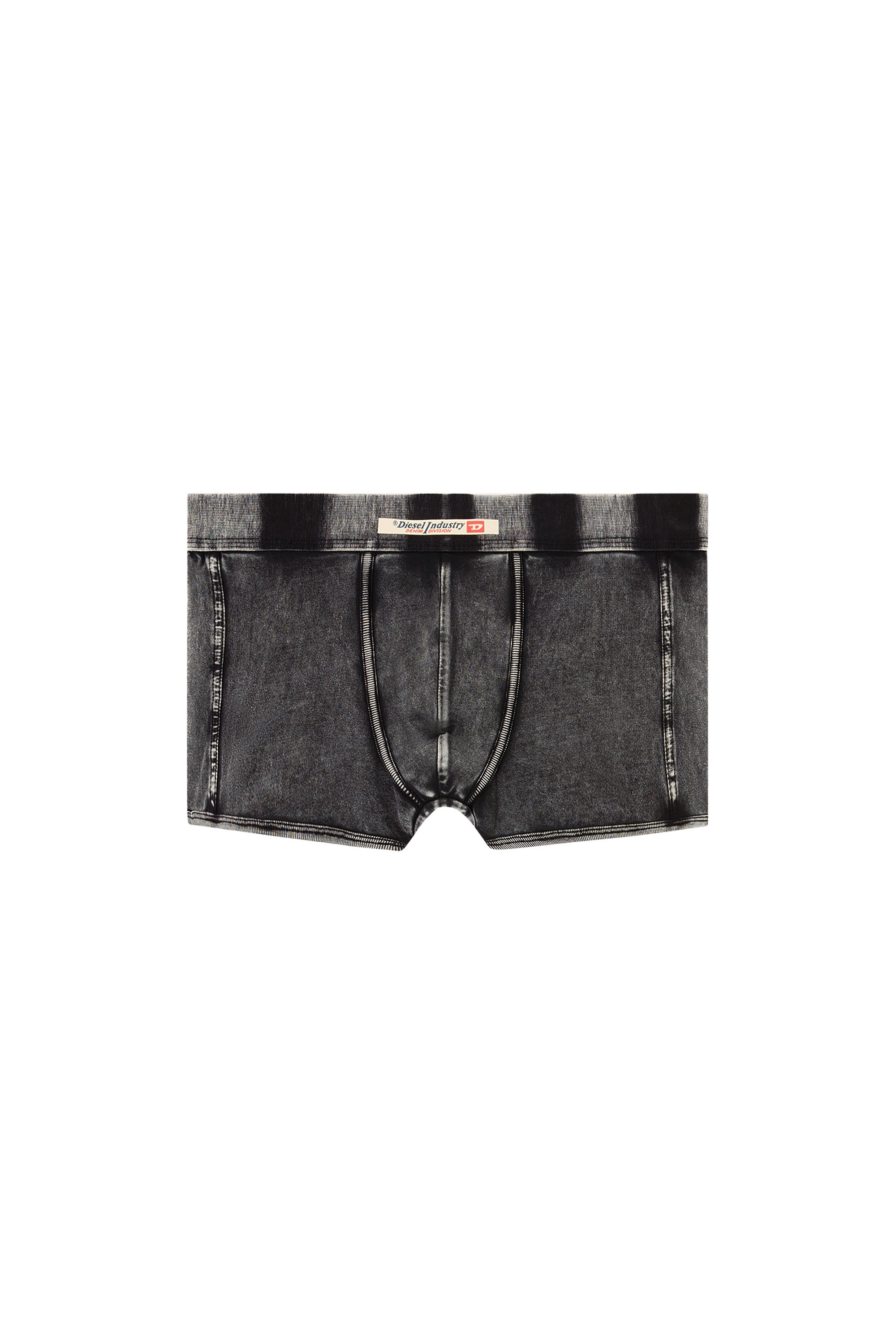 Diesel - DAMIEN-DNM, Male's Denim-effect boxer briefs in ブラック - 4