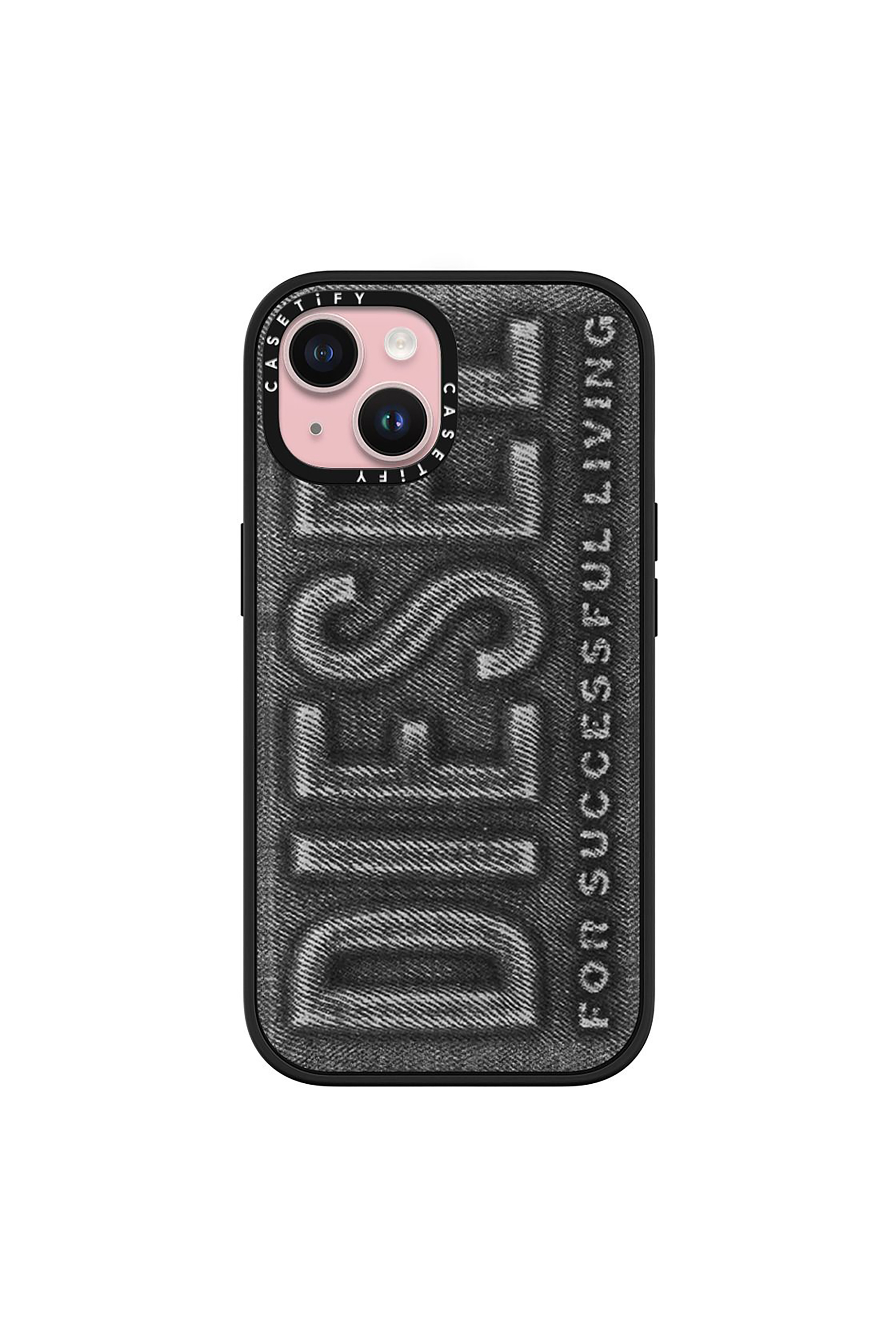 Diesel - 60565 MOULDED CASE, Unisex's iPhone 15 in ブラック - 1
