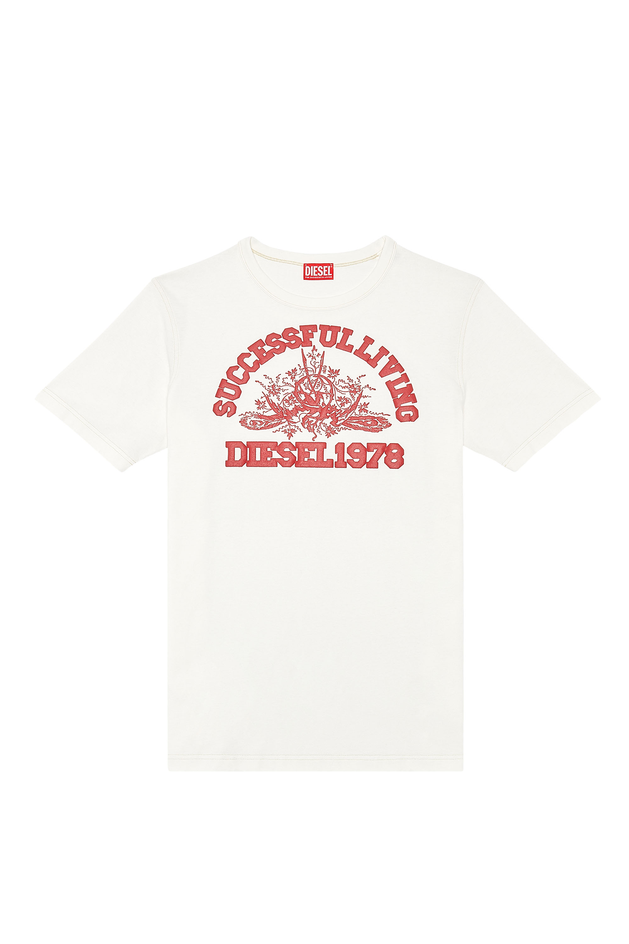 Diesel - T-JUSTIL-N1, ホワイト - Image 4