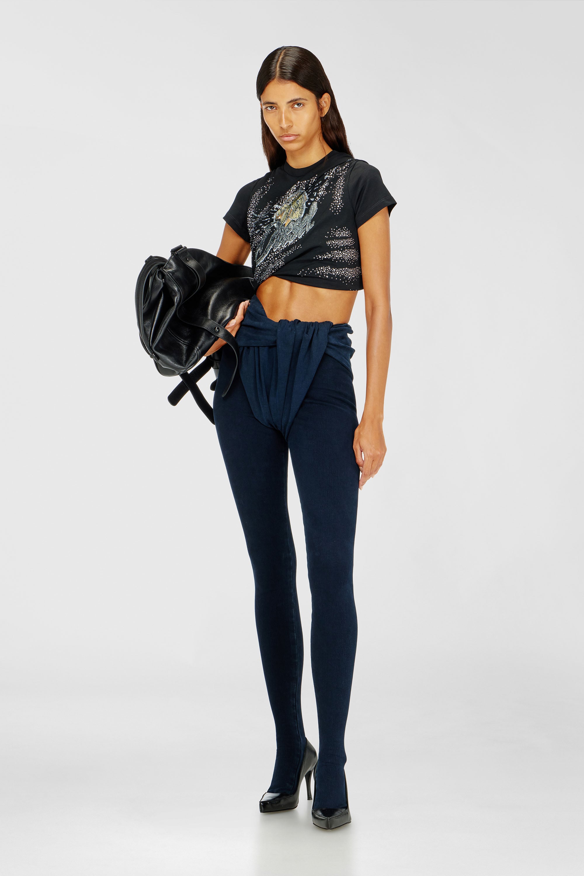 Diesel - Female's Skinny Jeans D-Velly 09R36, ダークブルー - 1