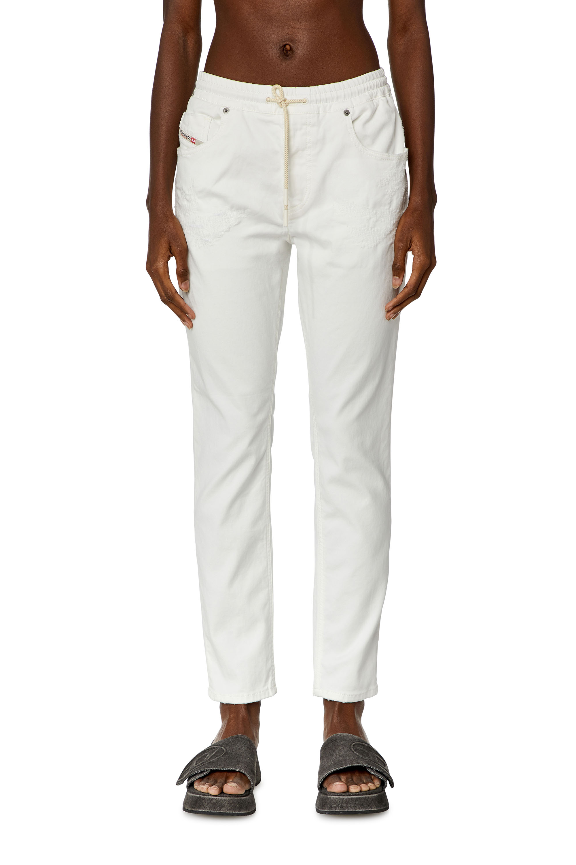 Regular 2031 D-Krailey Joggjeans® 068HV, ホワイト Diesel - Female's Regular 2031 D-Krailey Joggjeans® 068HV, ホワイト - 3