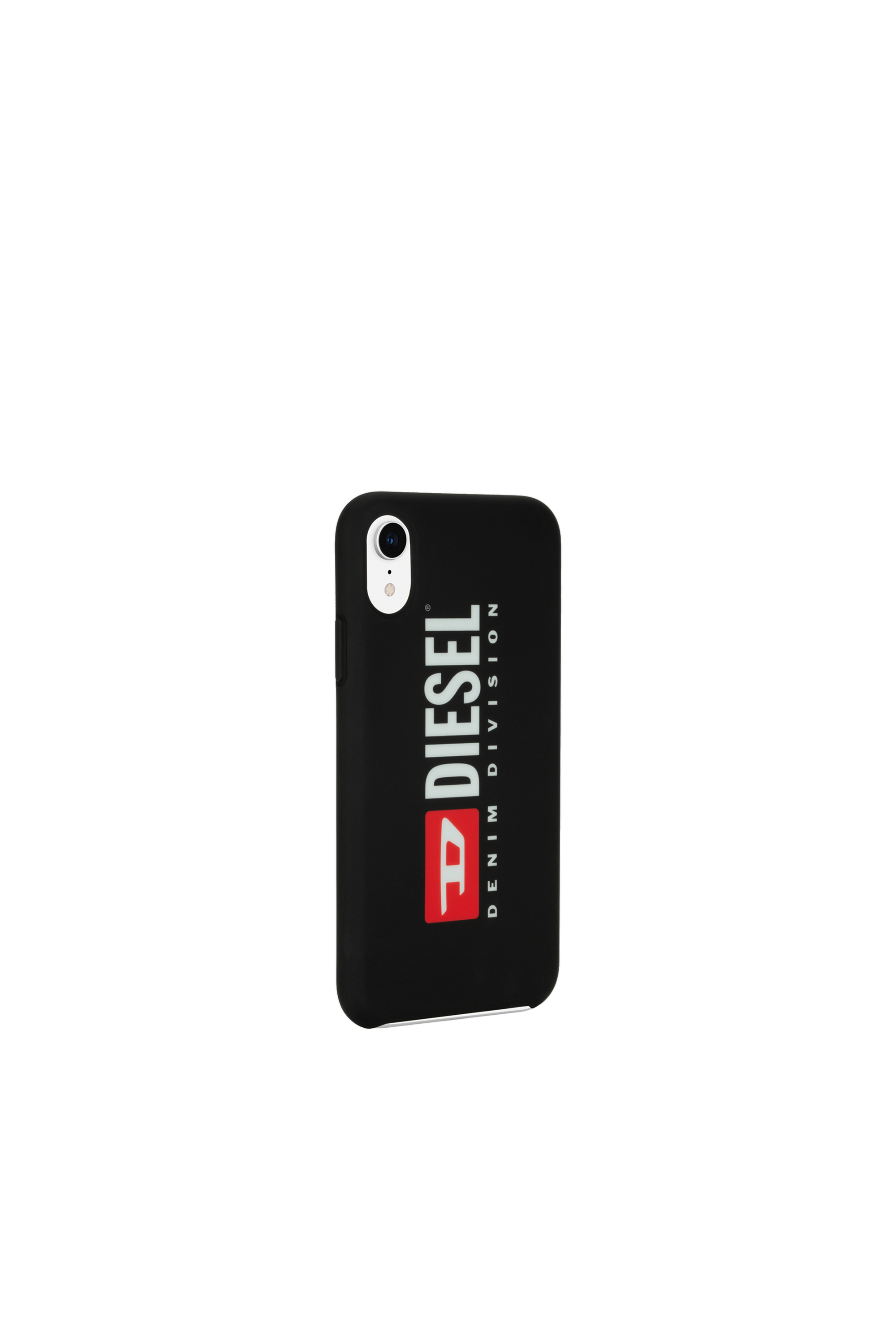 Diesel - DIESEL PRINTED CO-MOLD CASE FOR IPHONE XR, Unisex's Soft touch logo black case, iPhone XR in ブラック/ホワイト - 4