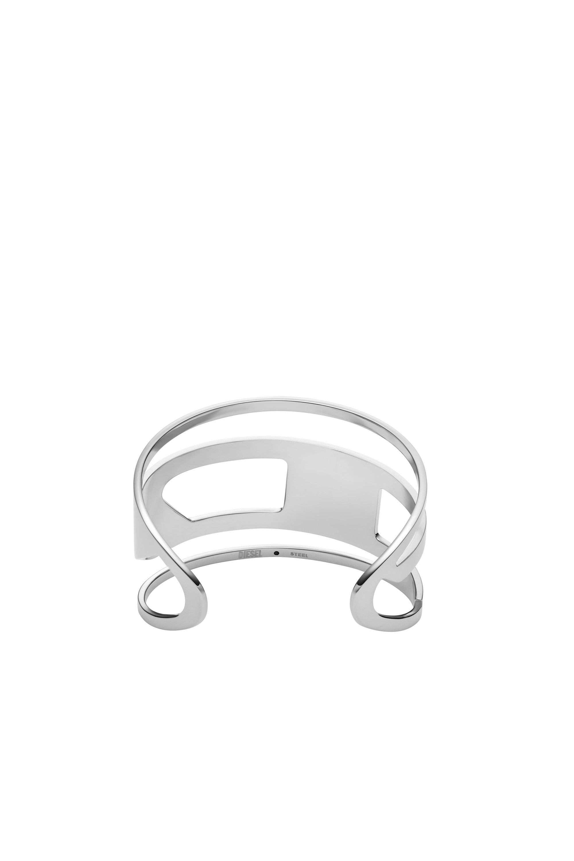 Diesel - DX1480, Unisex's Stainless steel cuff bracelet in シルバー - 2