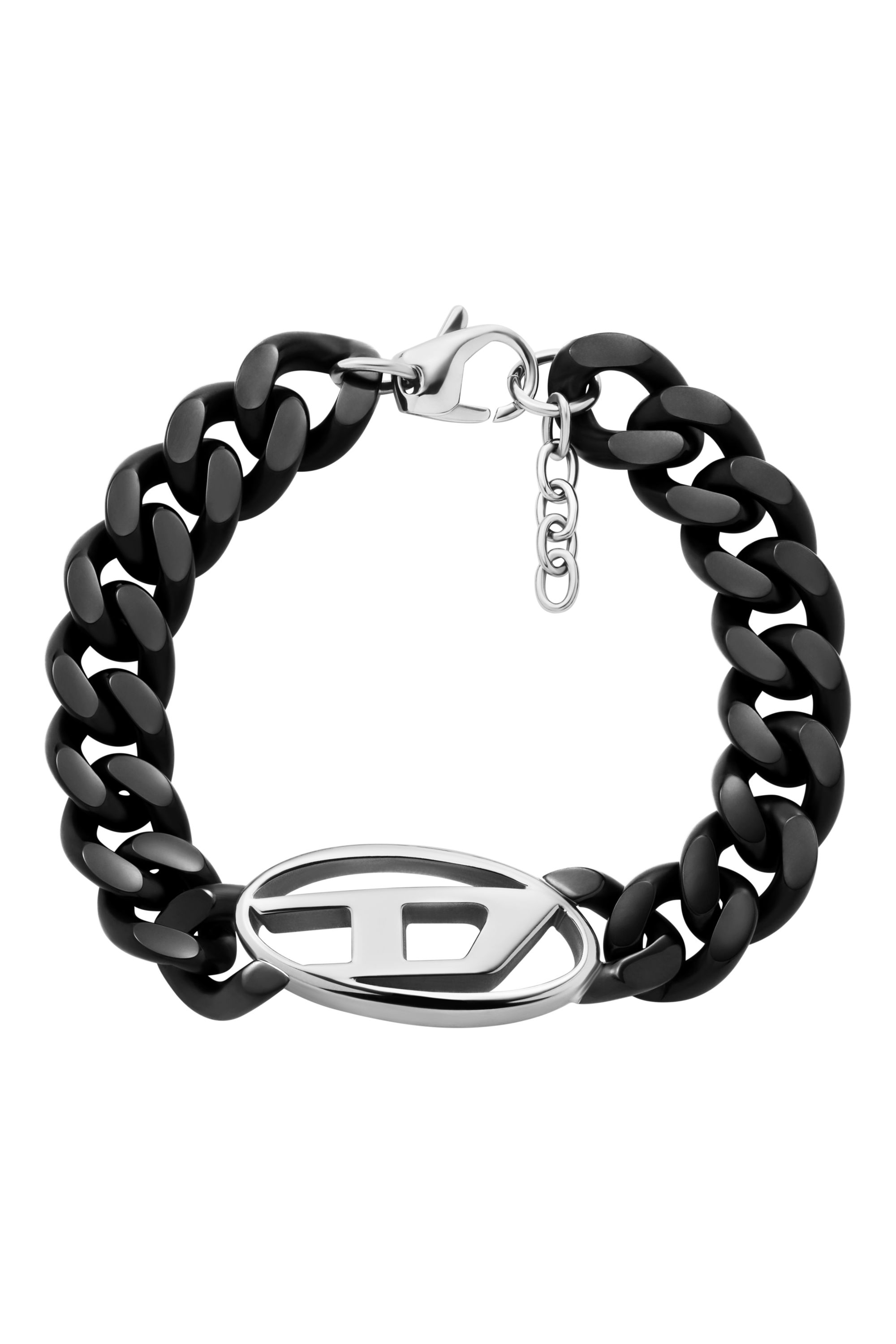 Diesel - DX1611931, Unisex's Stainless Steel Chain Bracelet in ブラック - 1