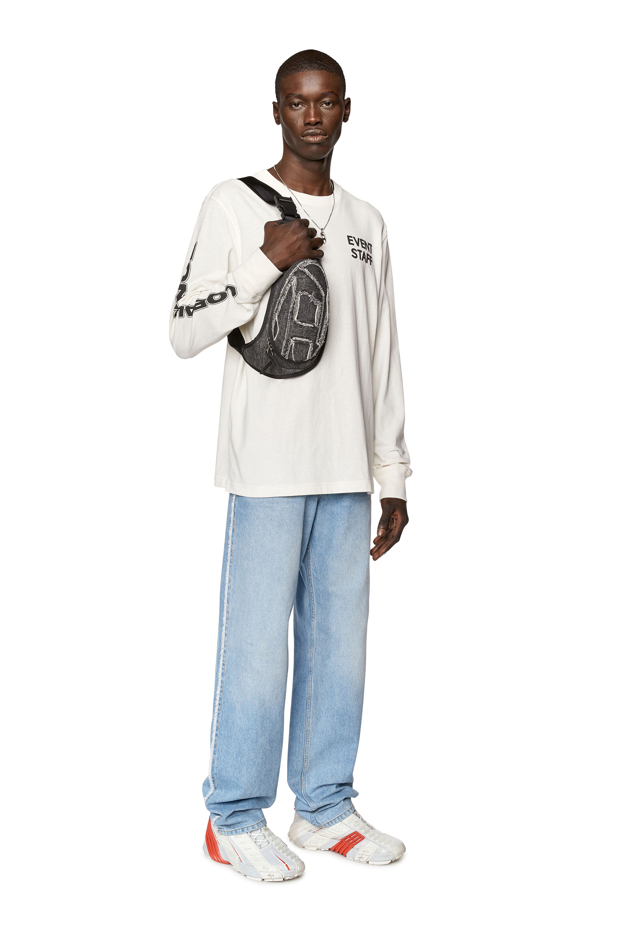 Diesel - T-JUST-LS-L3, ホワイト - Image 5