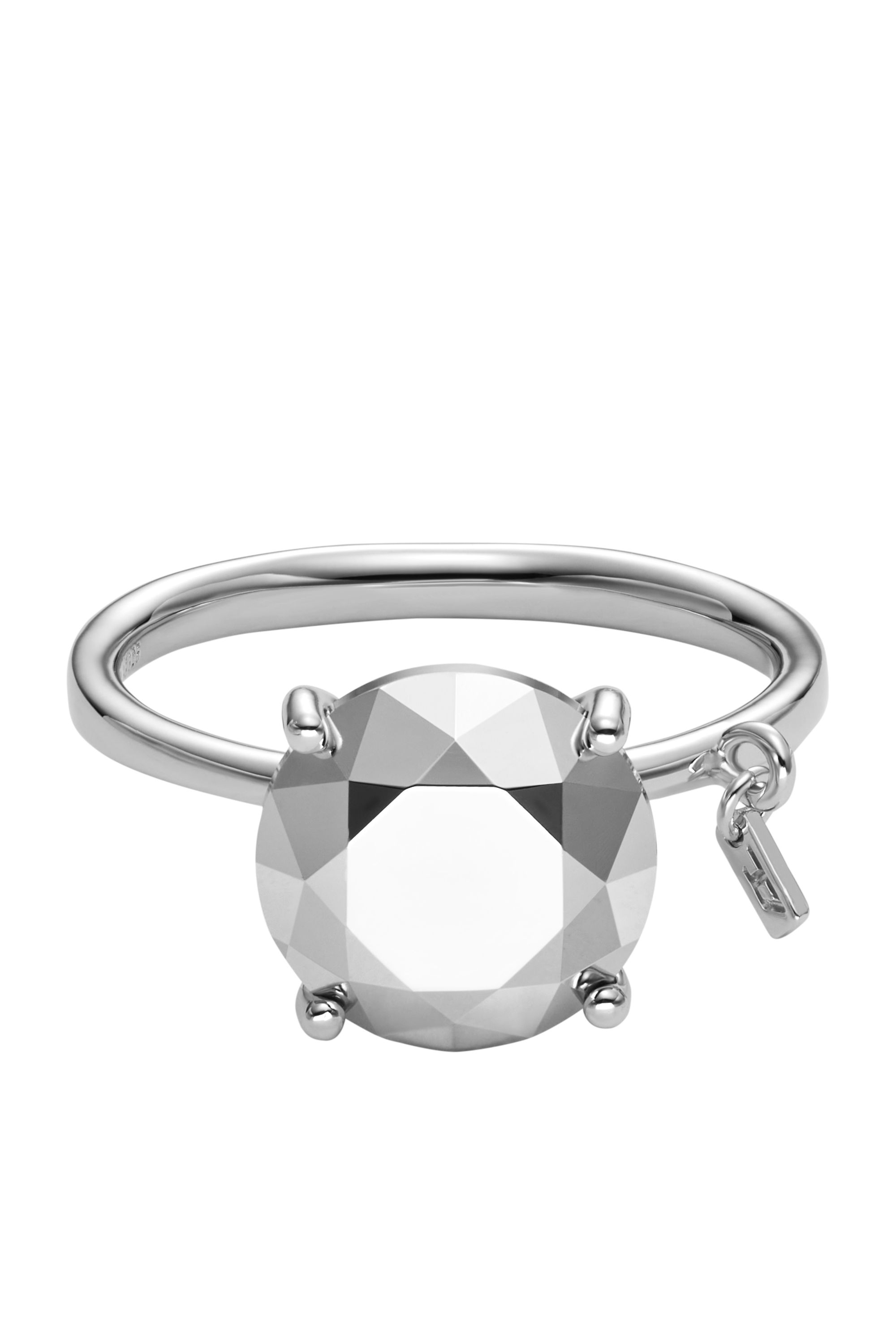 Diesel - DL1353040 STERLING SILVER JEWEL, Unisex's Diamond Cut Sterling Silver Ring in シルバー - 2