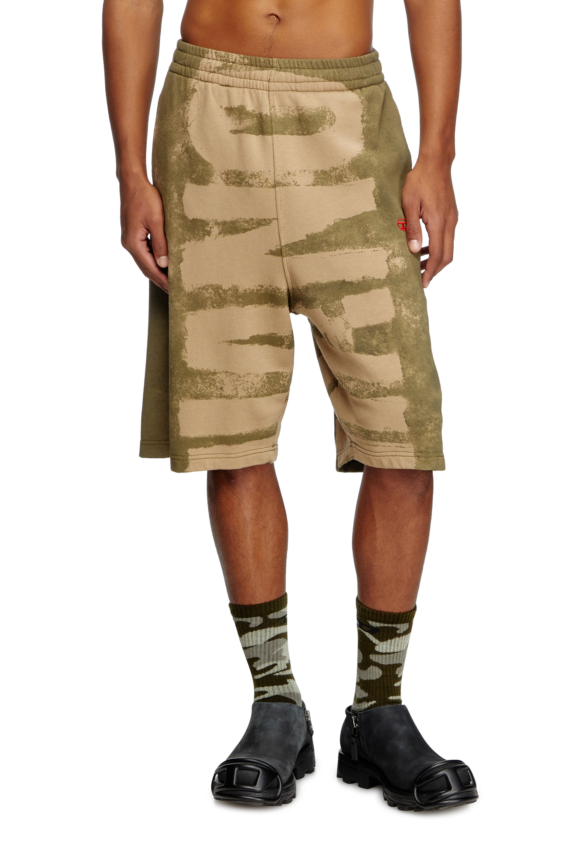 P-MARSHY-BLEEDING-DD, グリーン Diesel - P-MARSHY-BLEEDING-DD, Unisex's ハーフパンツ in グリーン - 3