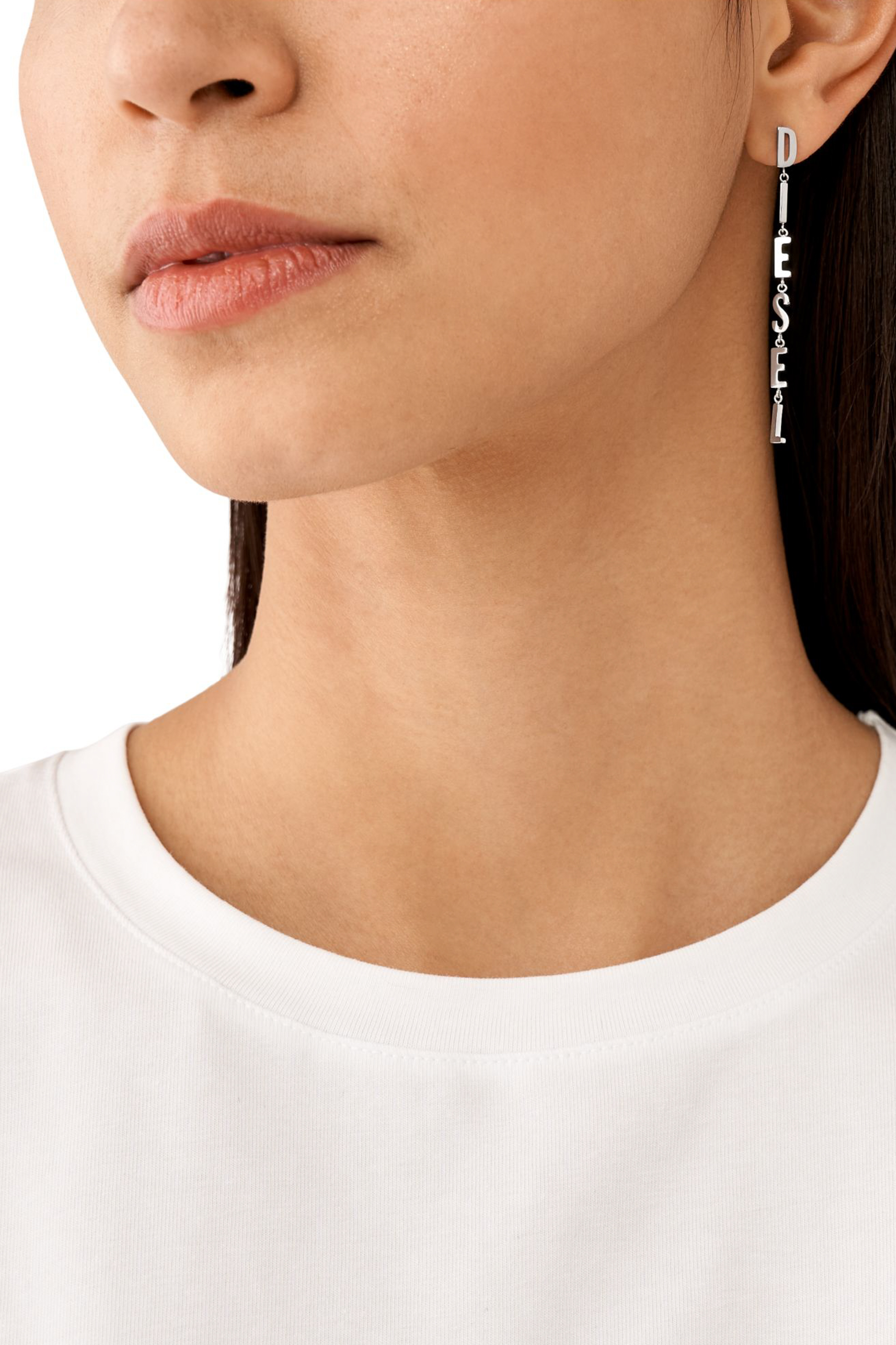 Diesel - DX1488, Unisex's ピアス（両耳用） in シルバー - 4