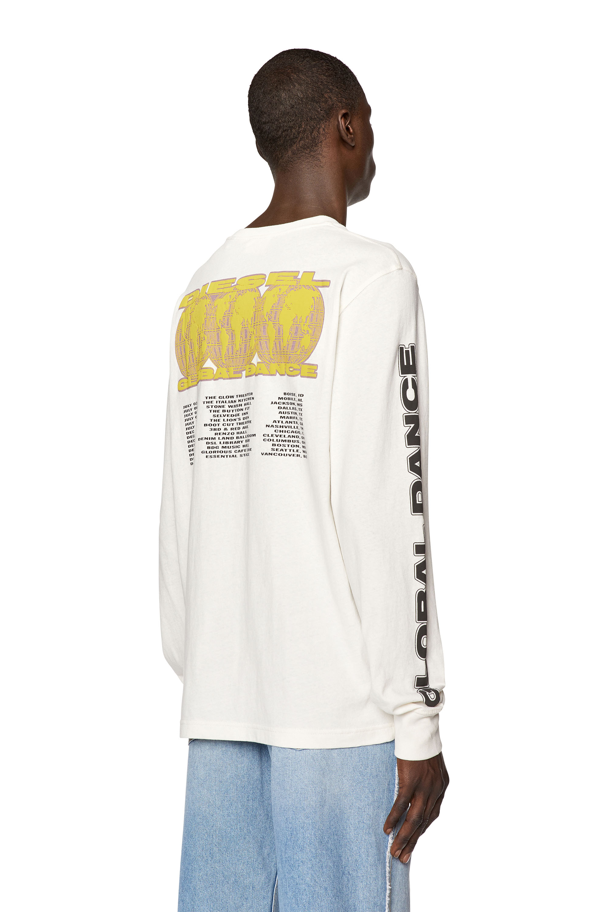 Diesel - T-JUST-LS-L3, ホワイト - Image 2