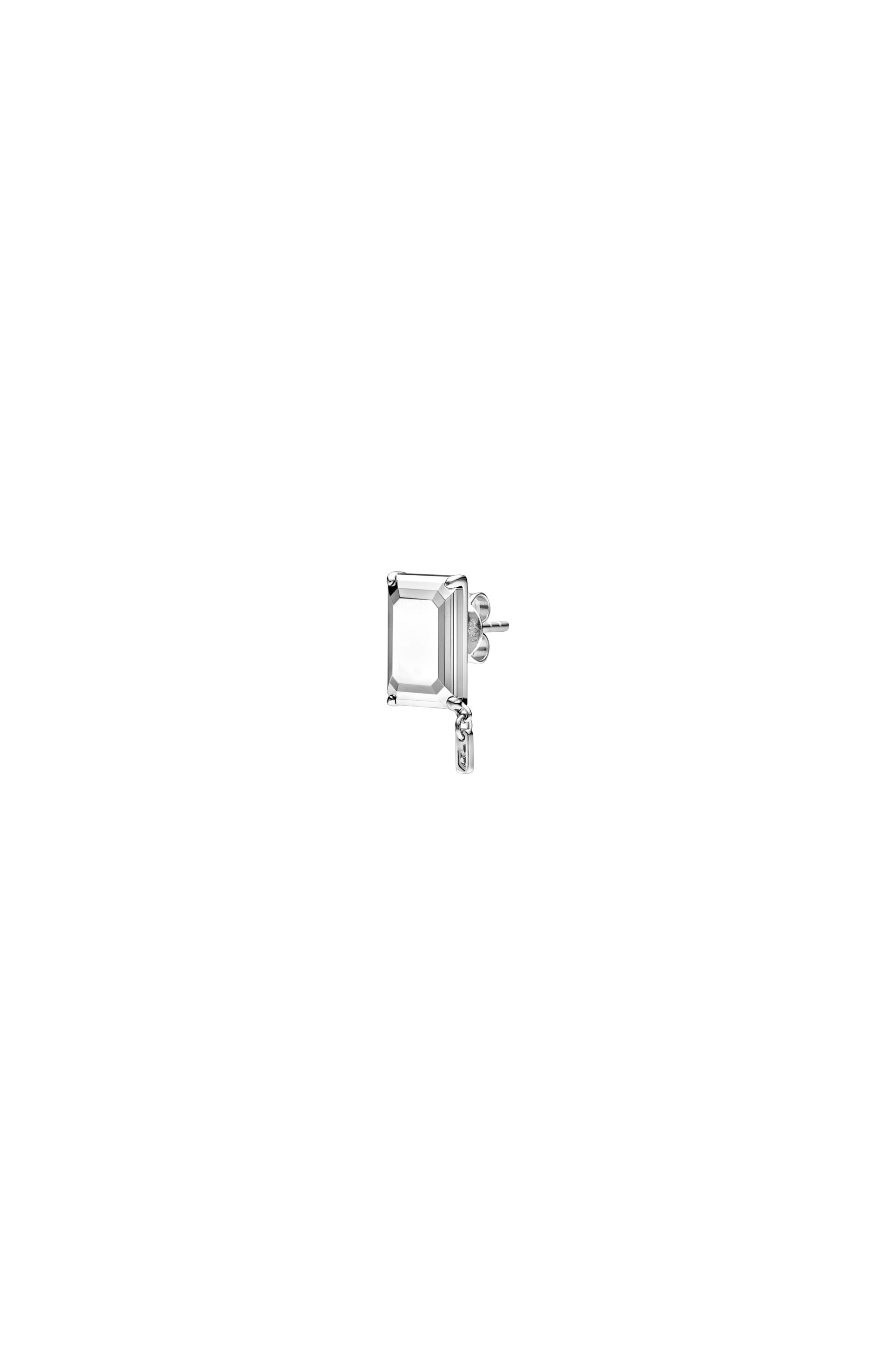 Diesel - DL1366040 STERLING SILVER JEWEL, Unisex's Sterling silver stud earring in シルバー - 1