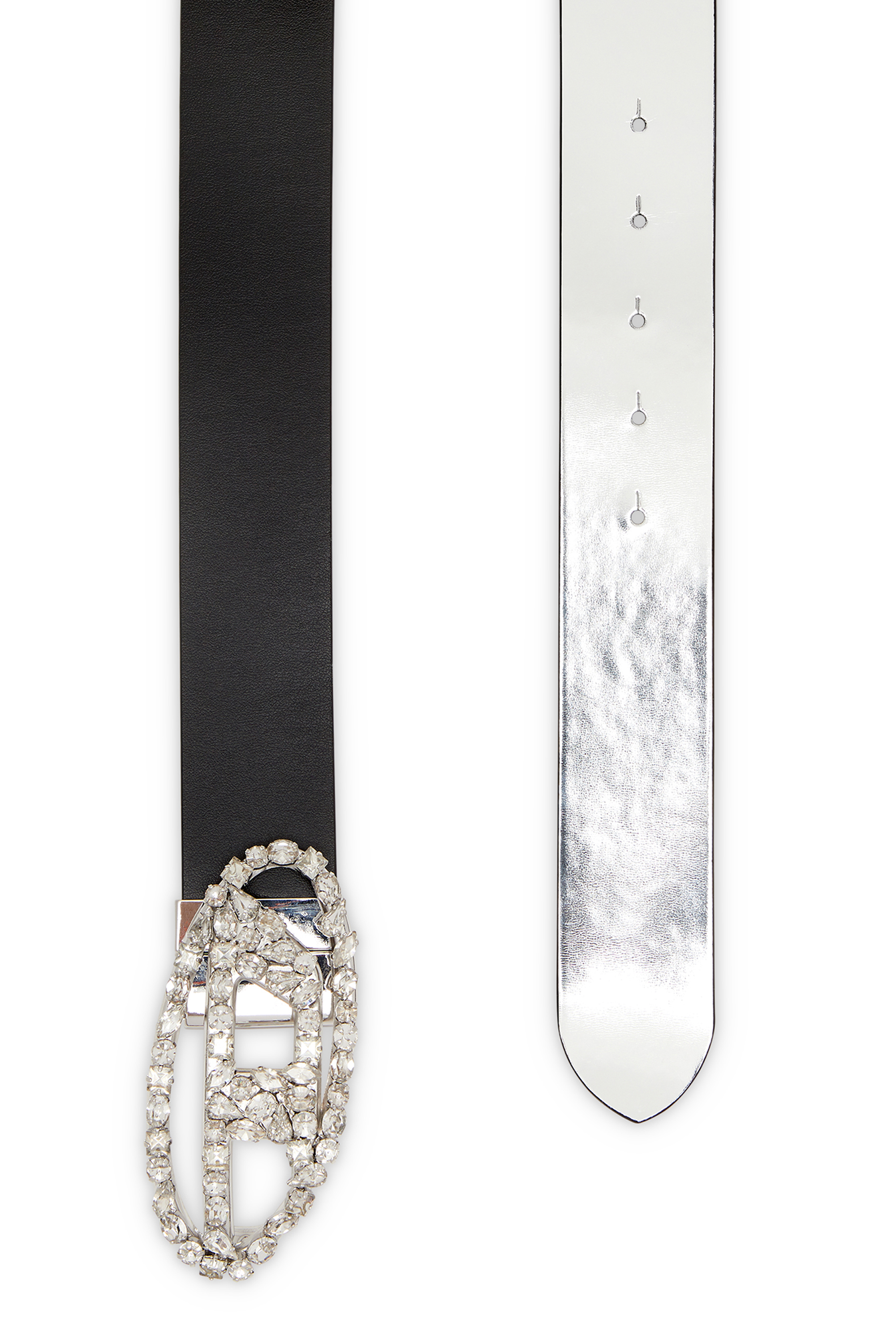 Diesel - B-1DR W REV, Female's レザーベルト in ブラック - 2