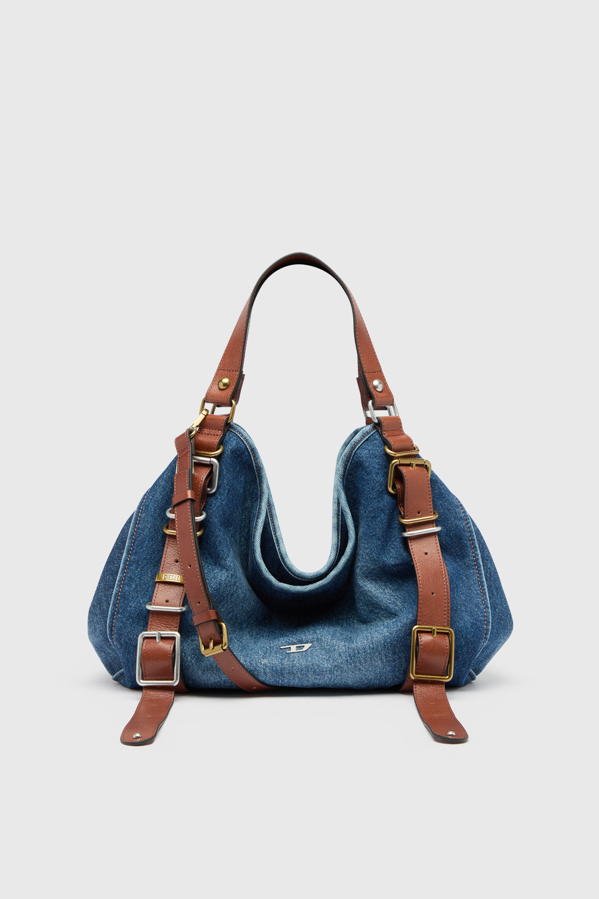 Diesel - D-ONE TOPHANDLE M, Female's トップハンドルバッグ in ブルー - 1
