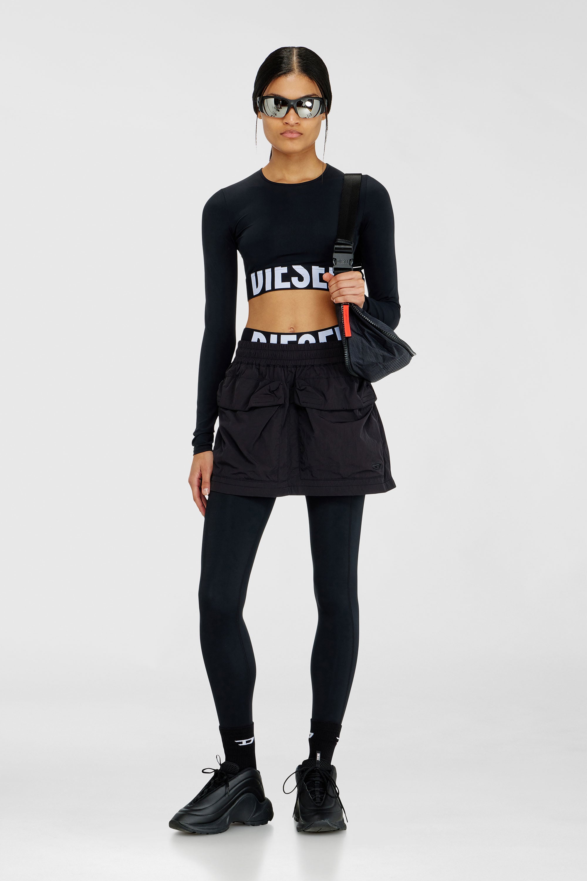 Diesel - MELISSA-D-POP, Female's 長袖Tシャツ in ブラック - 6