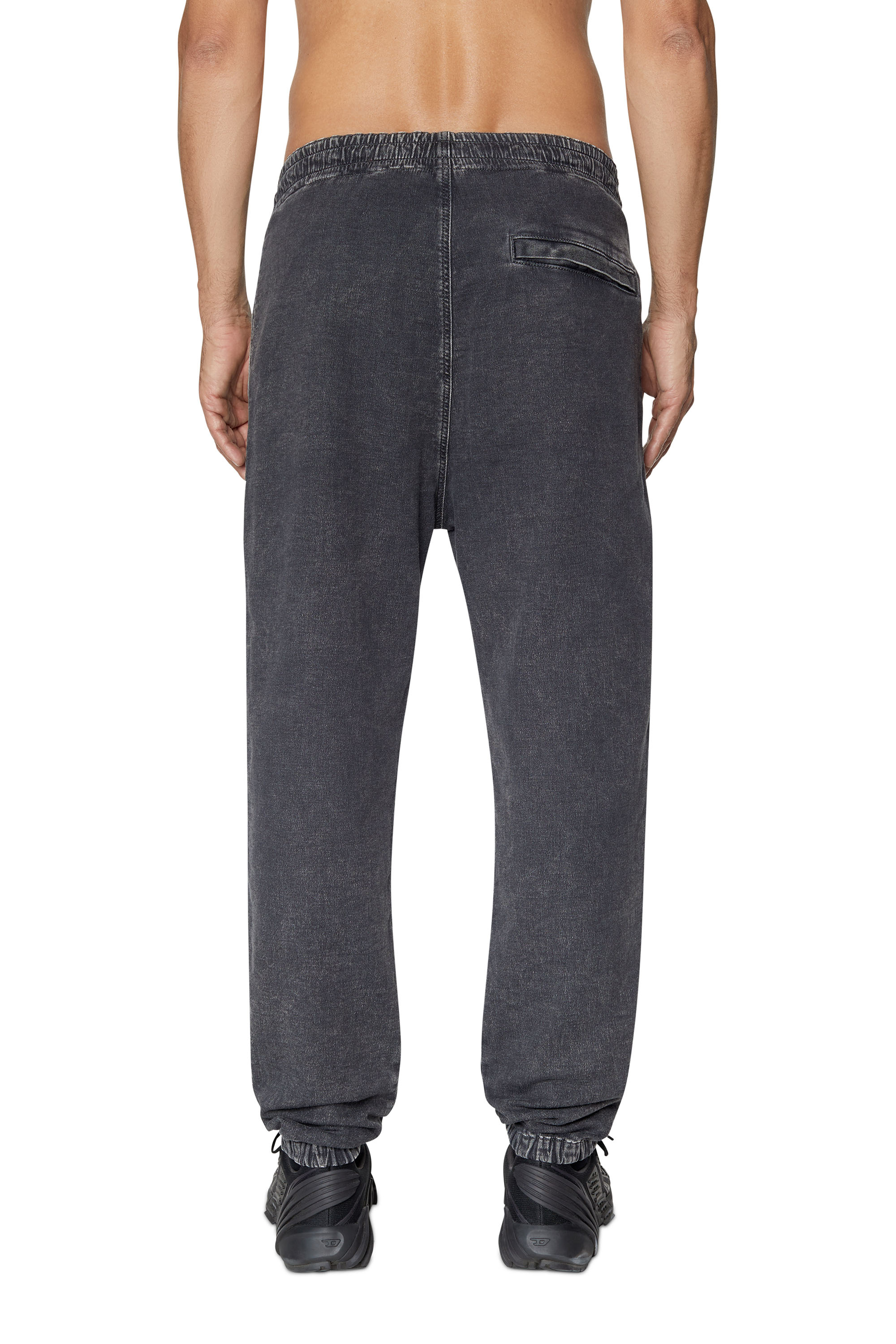 Diesel - Male's Tapered D-Lab Track Denim 069ZE, ブラック/ダークグレー - 4