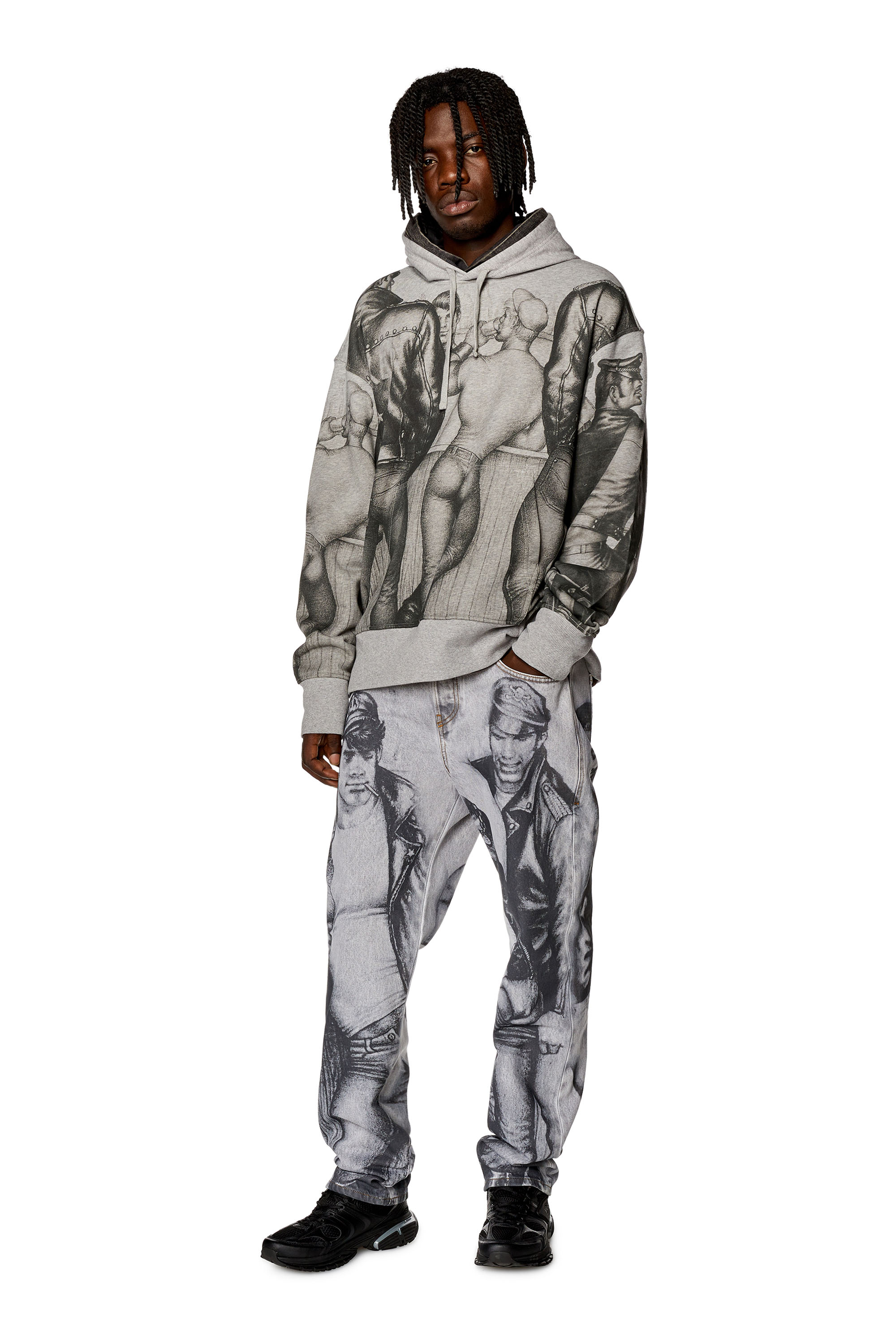 Diesel - PR-S-MACS-HOOD, グレー - Image 4