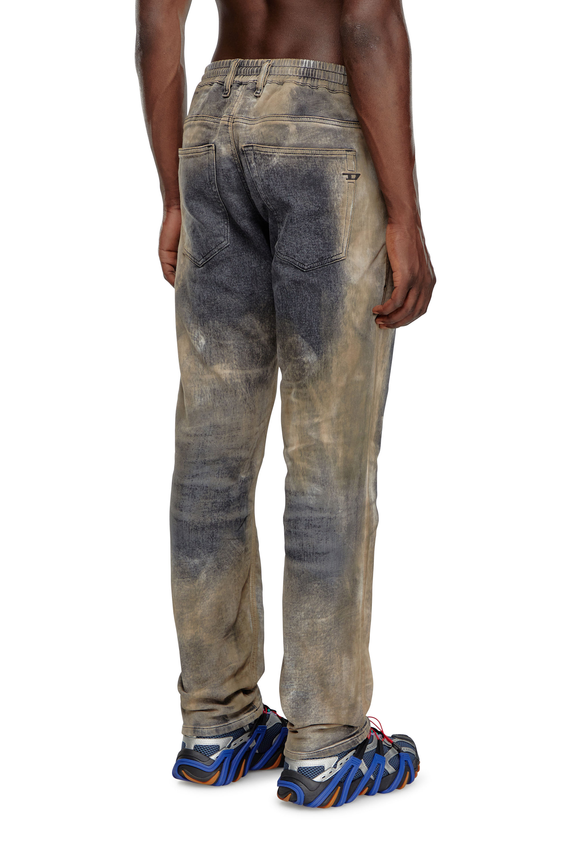 Regular 2030 D-Krooley Joggjeans® 068NP, ブラック/ダークグレー Diesel - Male's Regular 2030 D-Krooley Joggjeans® 068NP, ブラック/ダークグレー - 4