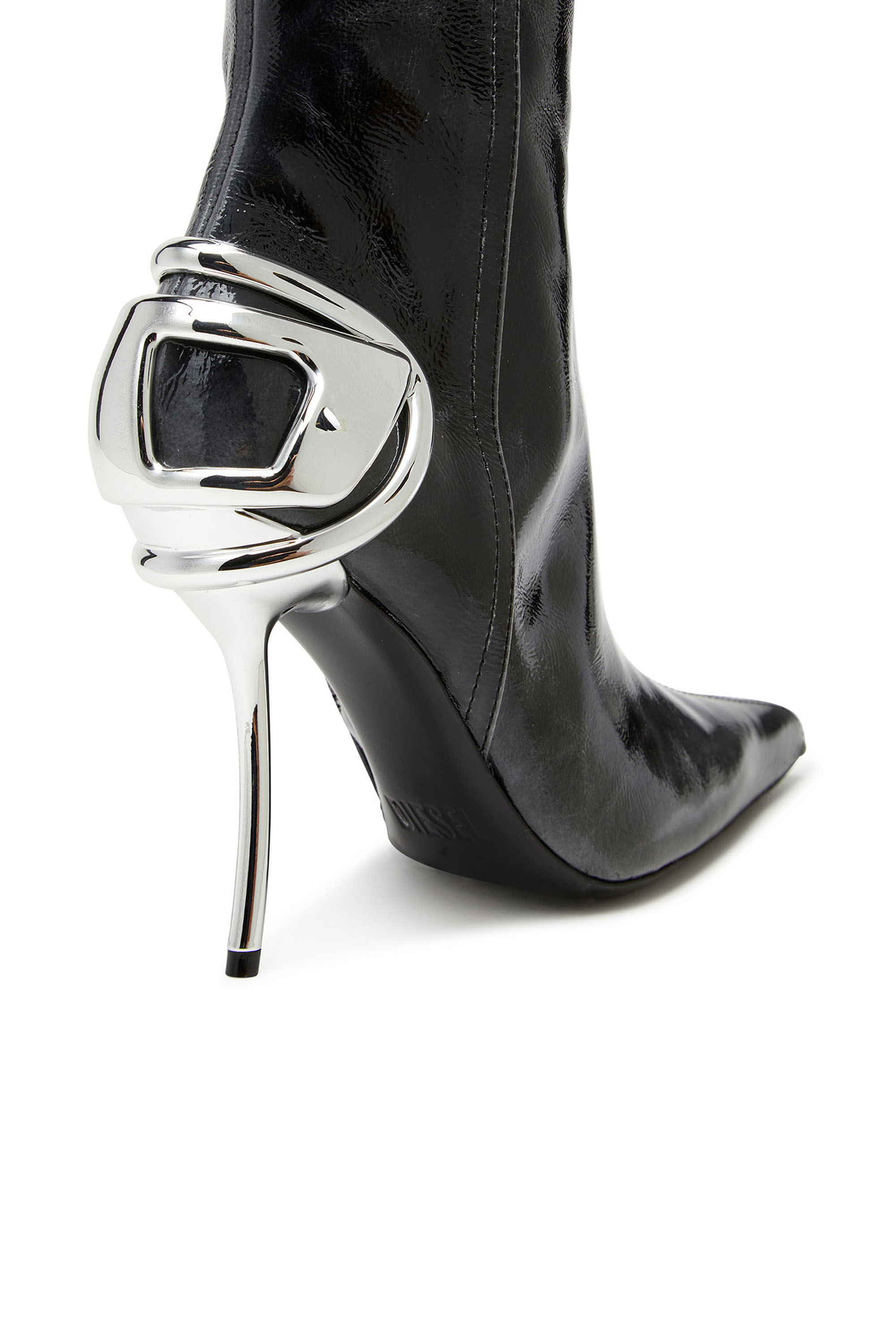 Diesel - D-TEN&HALF HB, Female's ロングブーツ in ブラック - 4