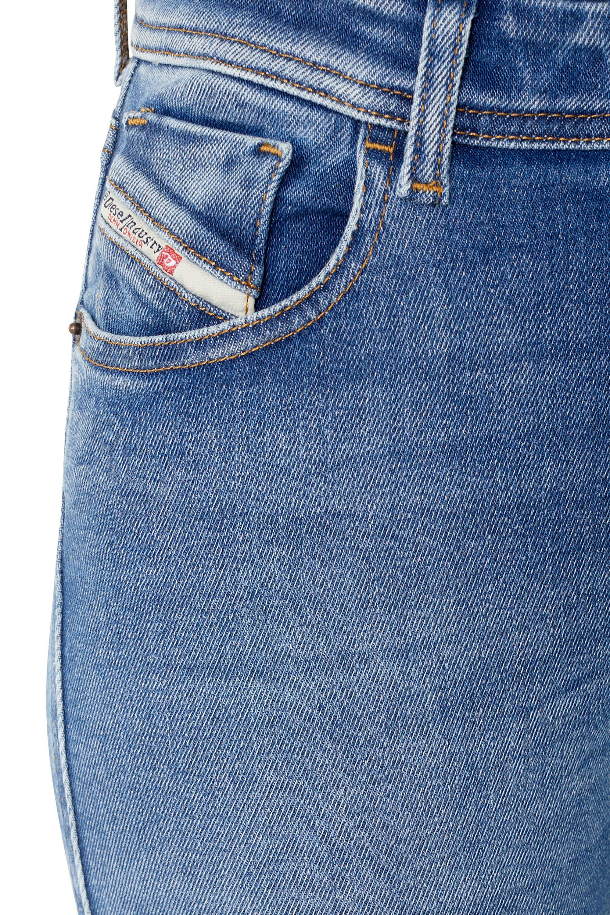 Diesel - Super skinny Jeans 2017 Slandy 09D62, ミディアムブルー - Image 3