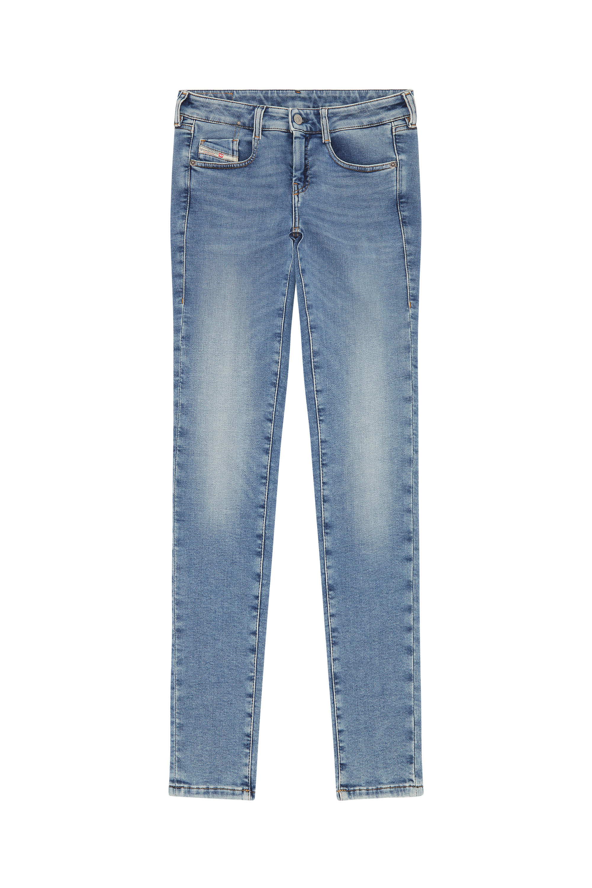 Diesel - Slim D-Ollies JoggJeans® 068BA, ミディアムブルー - Image 6