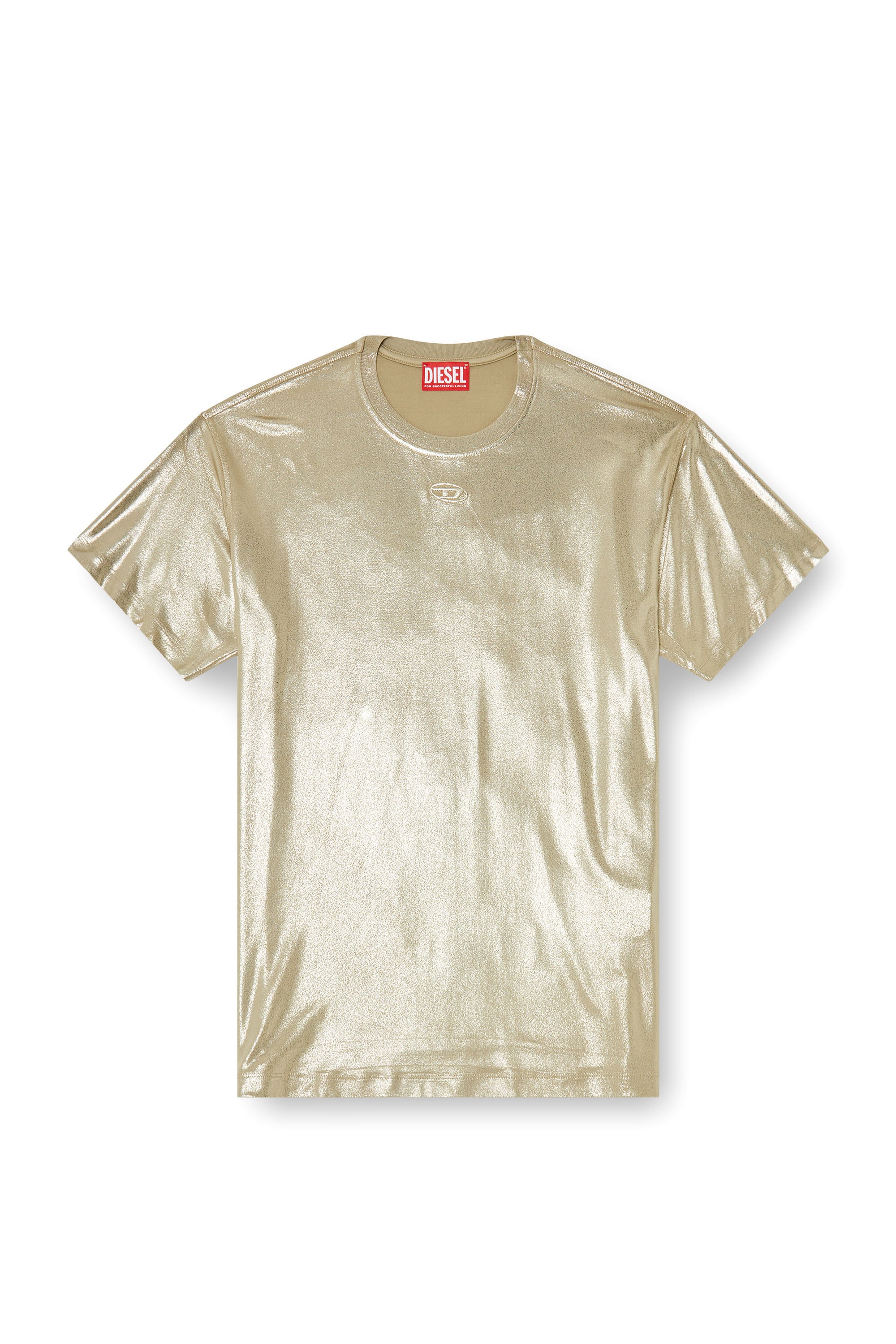 Diesel - T-NORMY-AA2, Female's Tシャツ in ベージュ - 4