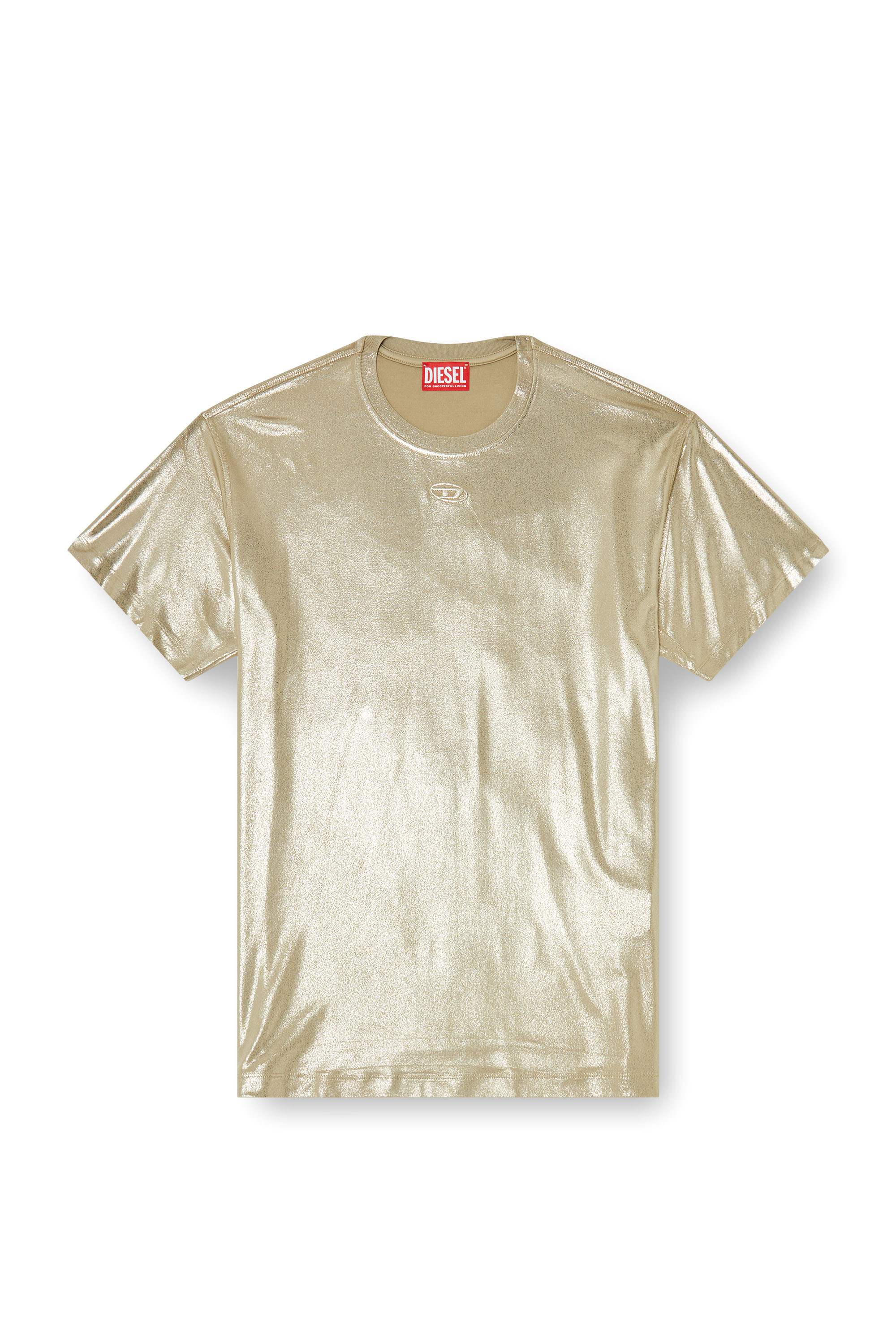 Diesel - T-NORMY-AA2, Female's Tシャツ in ベージュ - 2