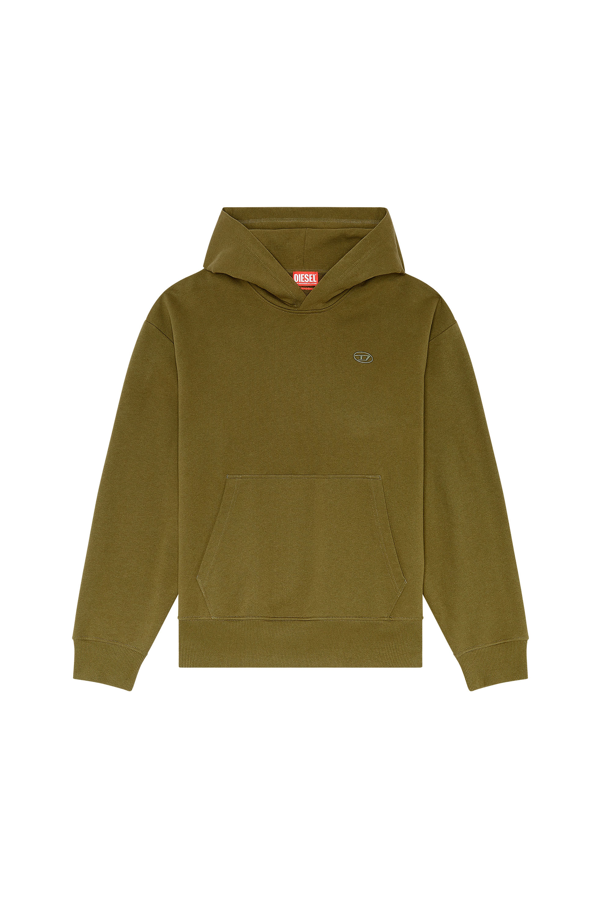 Diesel - S-MACS-HOOD-MEGOVAL-D, オリーブグリーン - Image 2