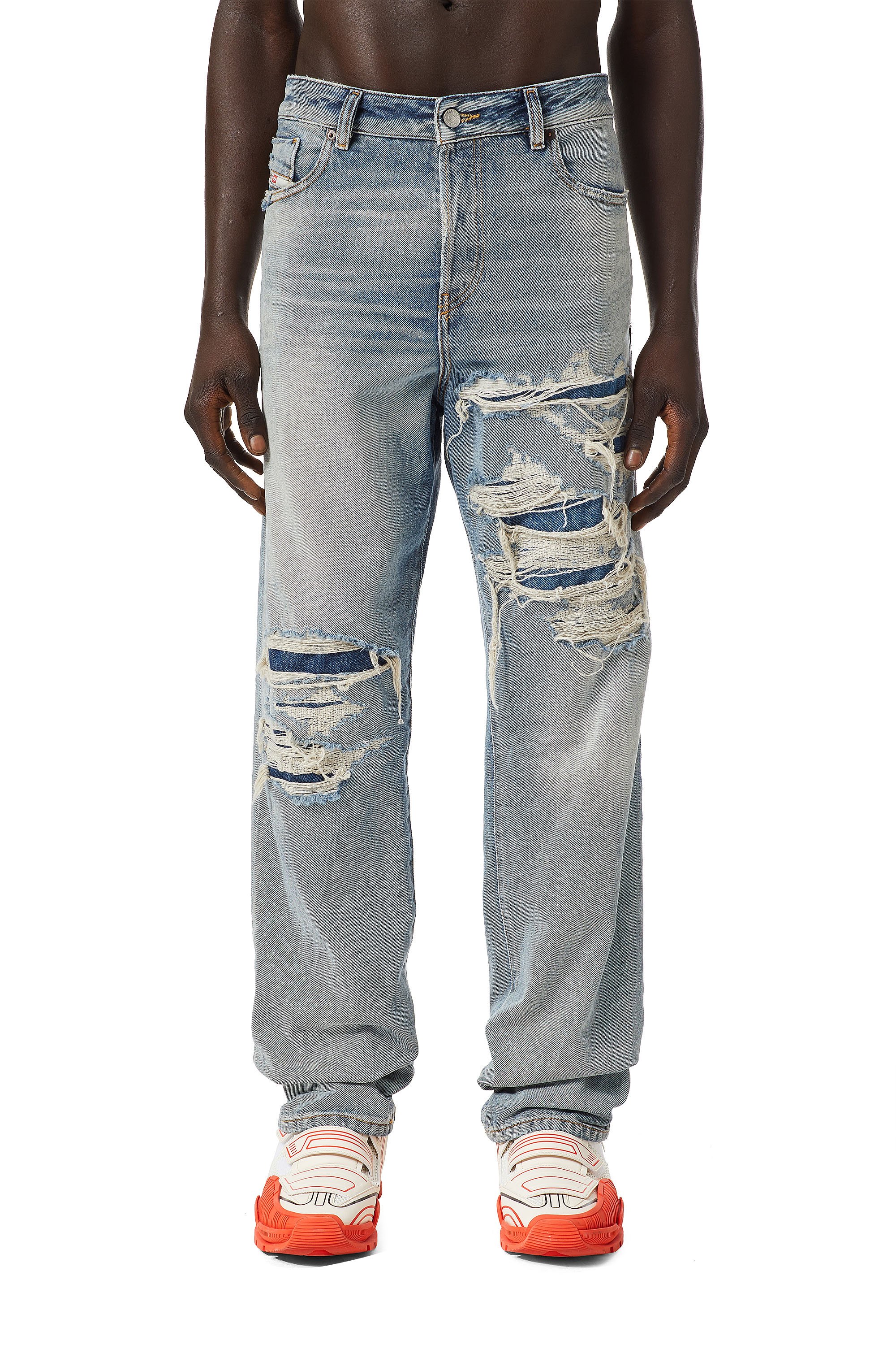 1955 09C90 Straight Jeans, ライトブルー - ジーンズ