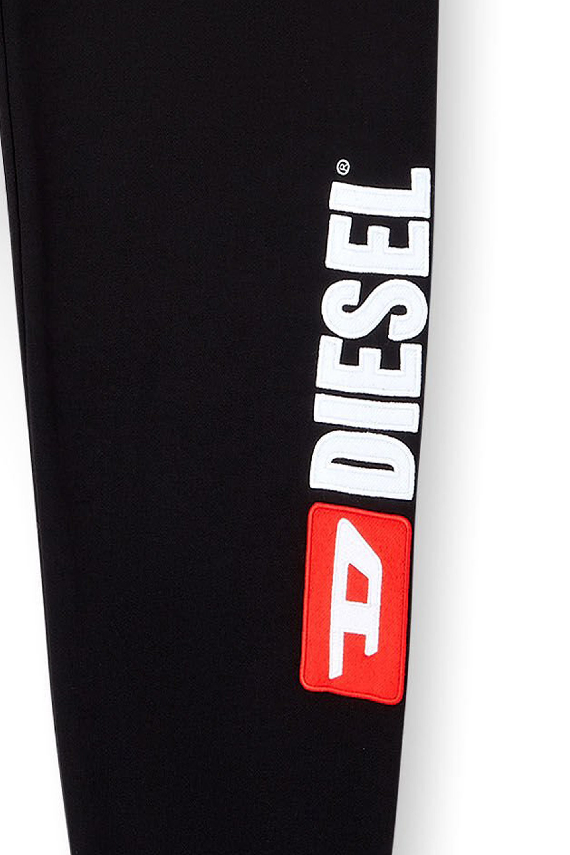 Diesel - P-MARKY-DIV, Male's スウェットパンツ in ブラック - 4