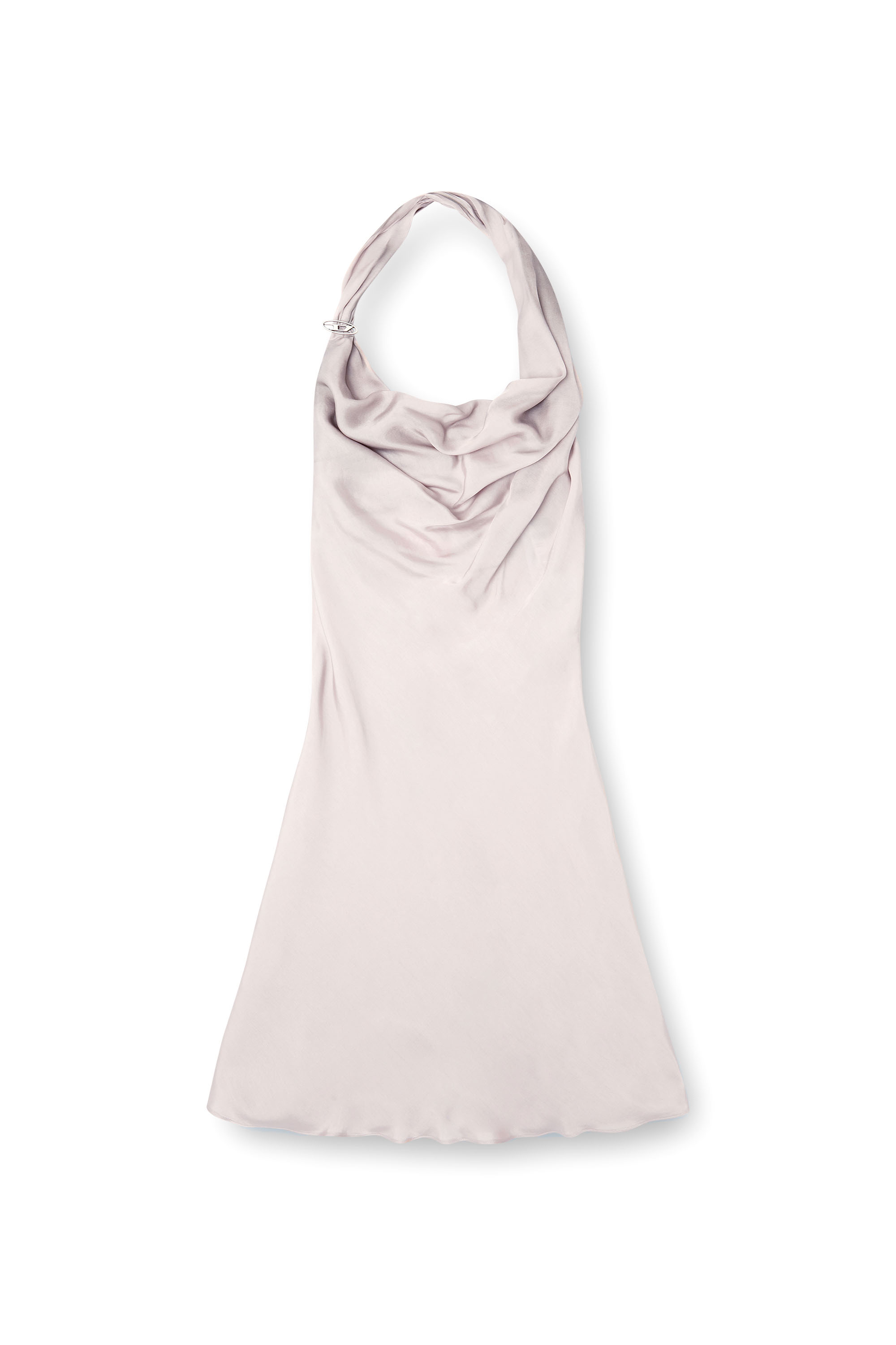 Diesel - D-ESTINY, Female's Bias cut dress with asymmetrical hem in ライラック - 5