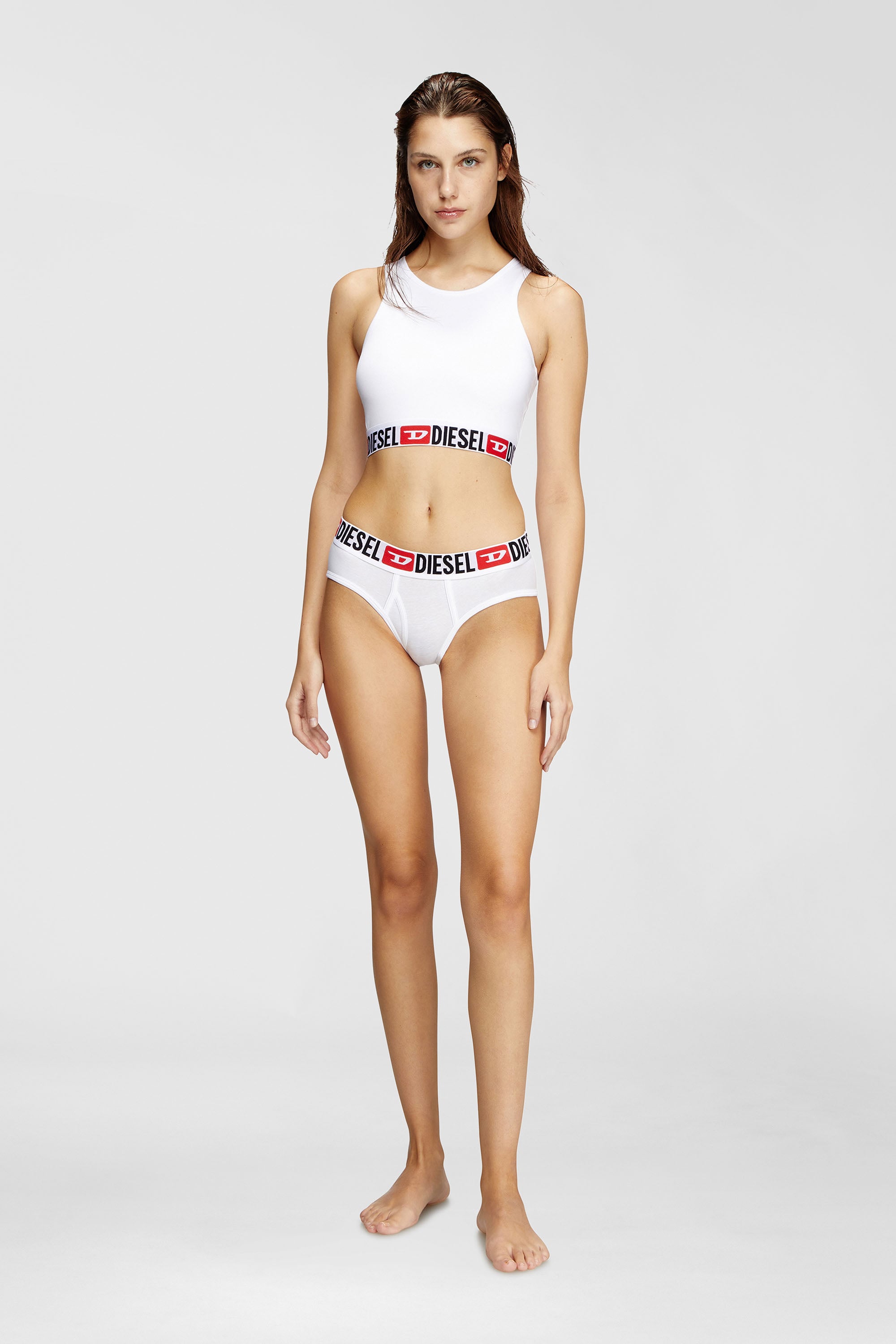 Diesel - OXY-D-CORE-3PACK, Female's ショーツ3枚パック in レッド/ブラック - 1