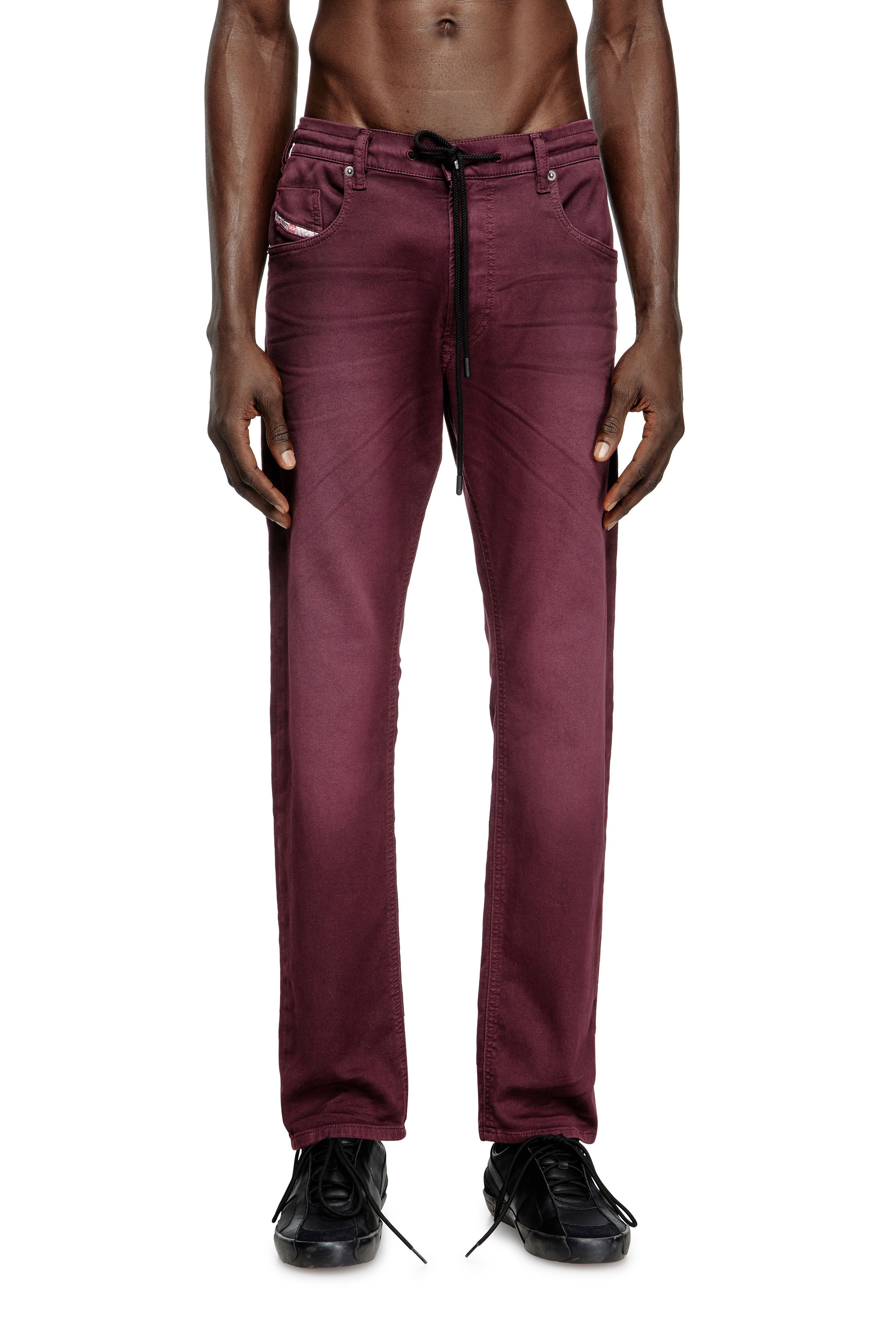 Diesel - Male's Regular 2032 D-Krooley Joggjeans® 0670M, バーガンディー - 3
