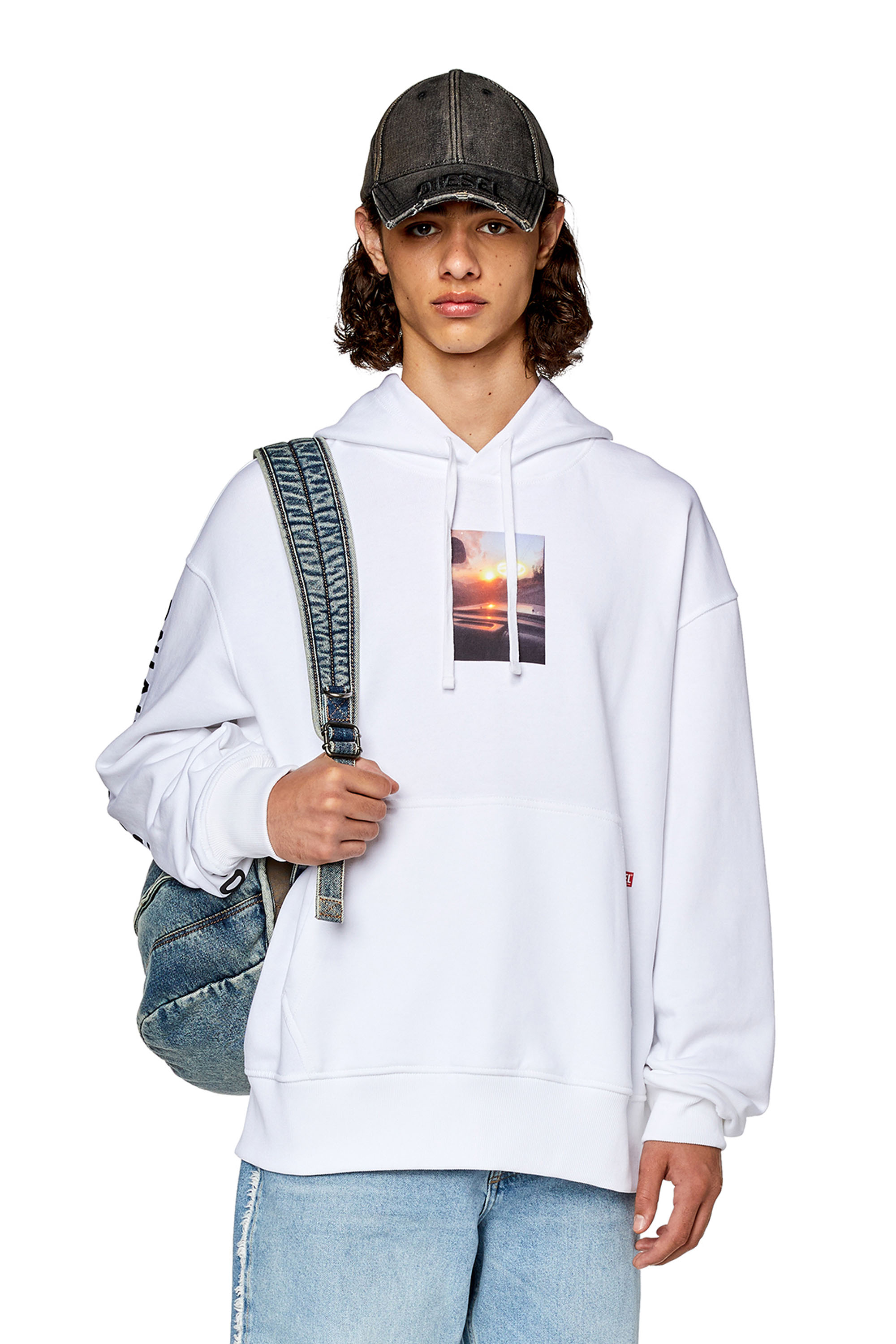 Diesel - S-MACS-HOOD-L6, ホワイト - Image 1