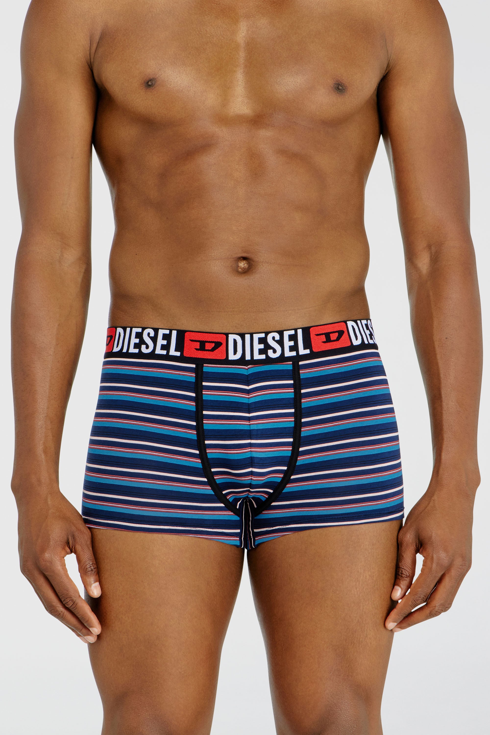 Diesel - UMBX-DAMIENTHREEPACK, Male's ボクサーパンツ 3枚パック in ブルー/ブラック - 3