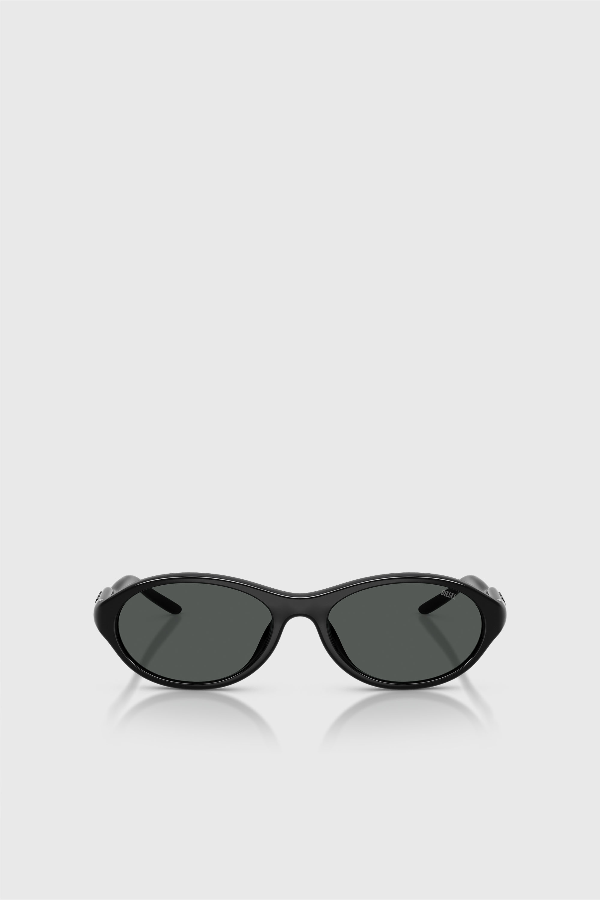 Diesel - 0DL3024U, Unisex's Oval Sunglasses in ブラック - 1