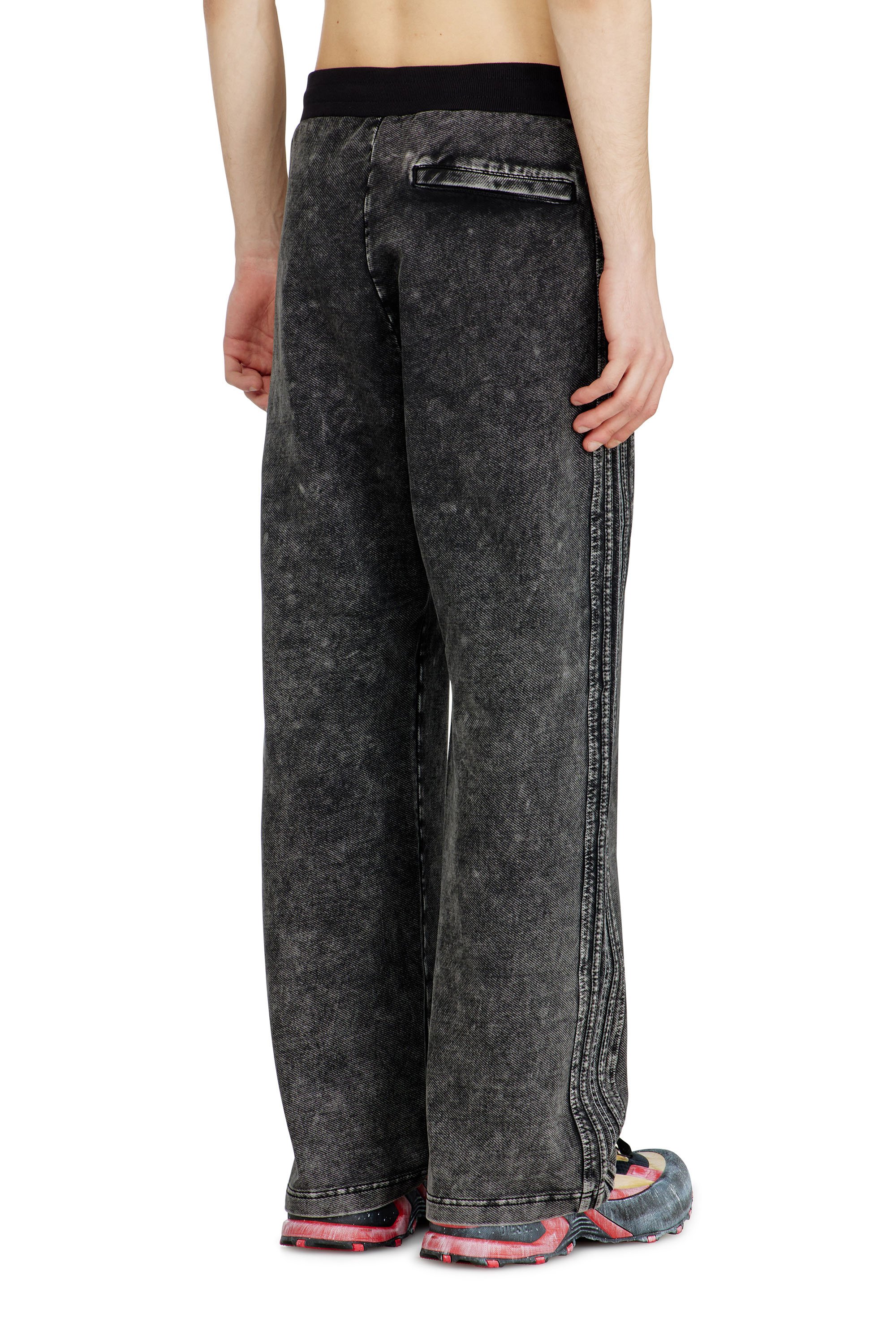 Diesel - P-ALT, Male's パンツ in ブラック/ダークグレー - 3