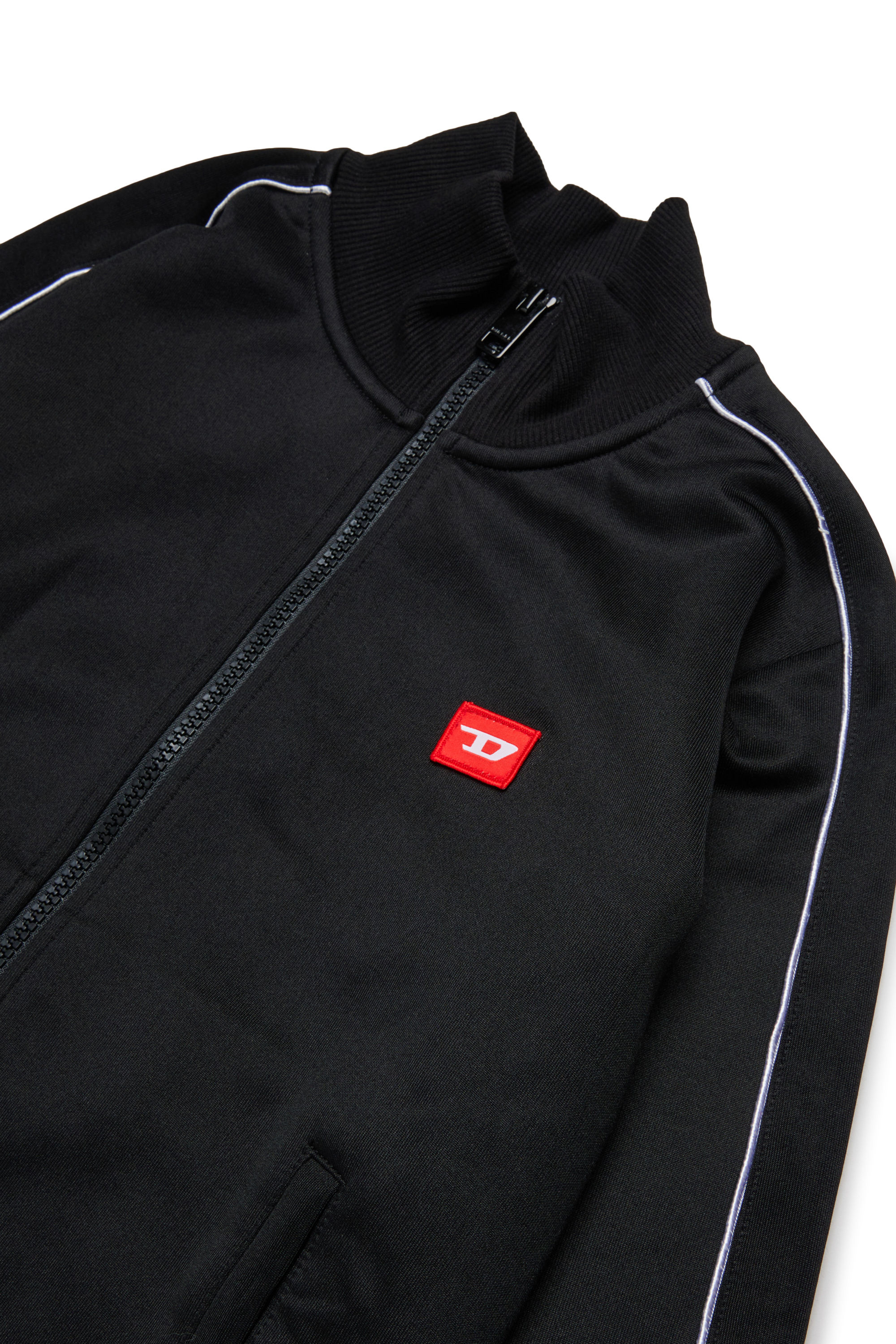 Diesel - SLOCKD, Male's ジップアップスウェット in ブラック - 3
