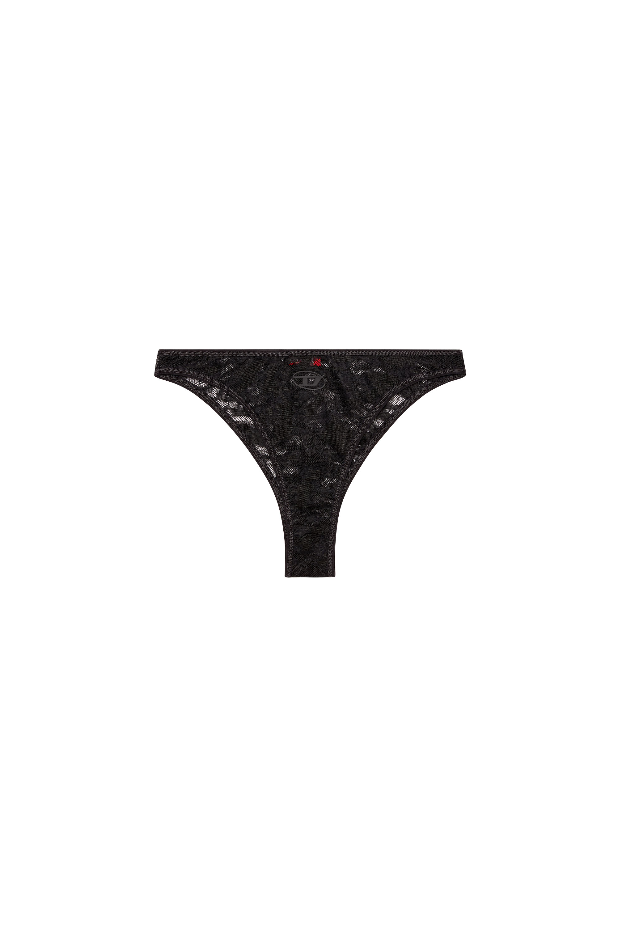Diesel - PUNCHY-UTLT, Female's Briefs in camo lace in ブラック - 4
