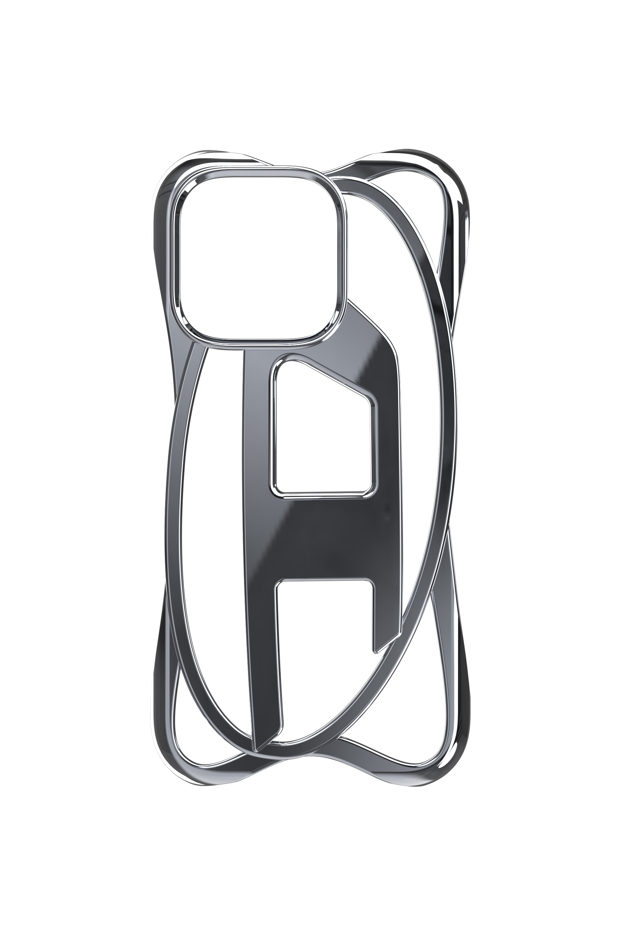 Diesel - 60267 CAGED D CASE, Unisex's Caged D Case iPhone 16 Pro in グレー - 4