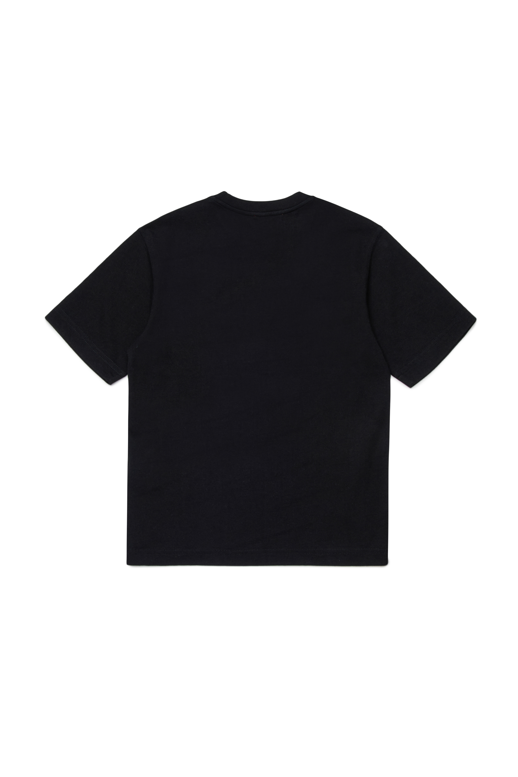 Diesel - TDERSIM OVER, Male's Tシャツ in ブラック - 2