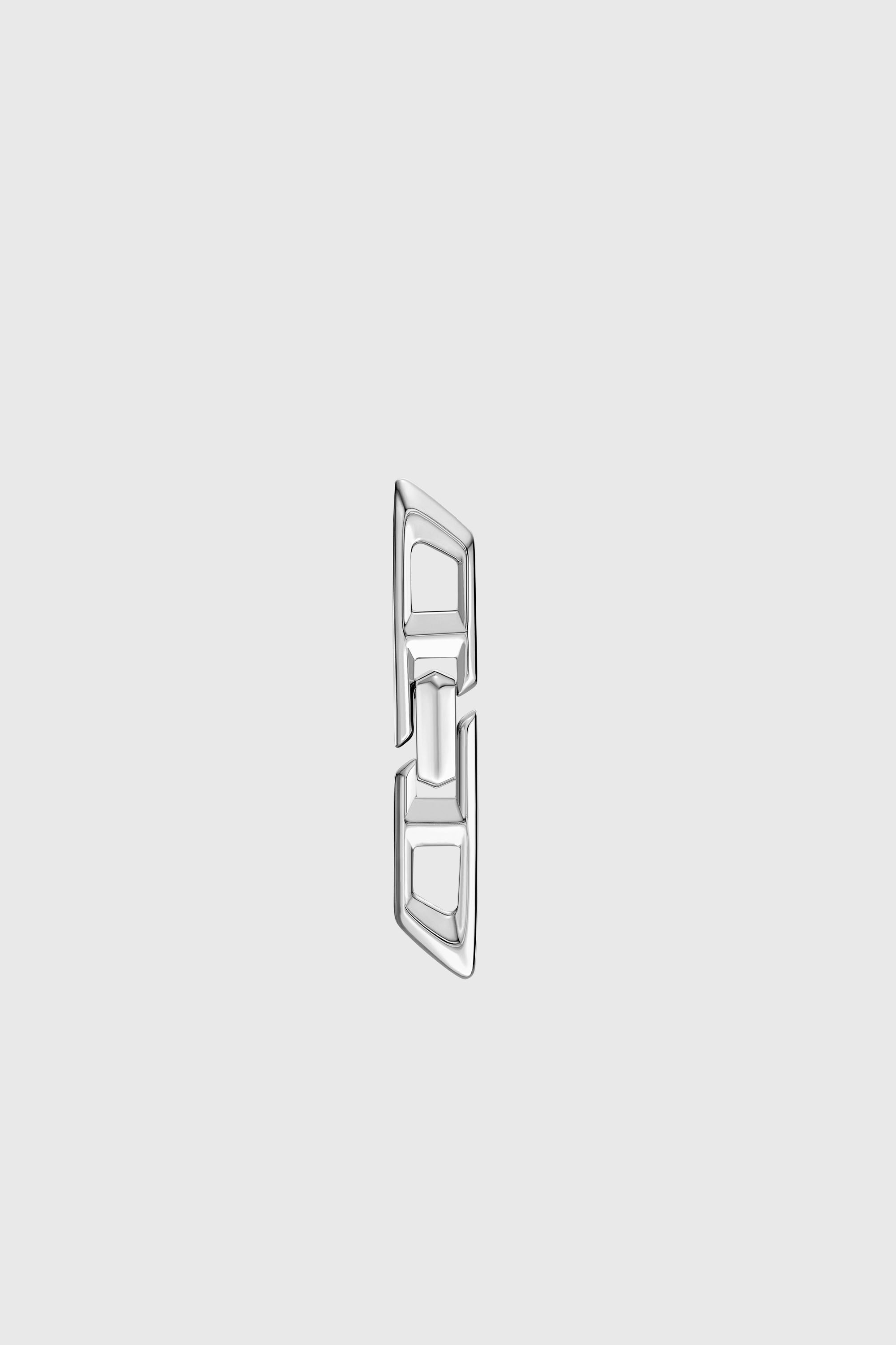 Diesel - DL1348040 STERLING SILVER JEWEL, Unisex's ピアス（片耳用） in シルバー - 1