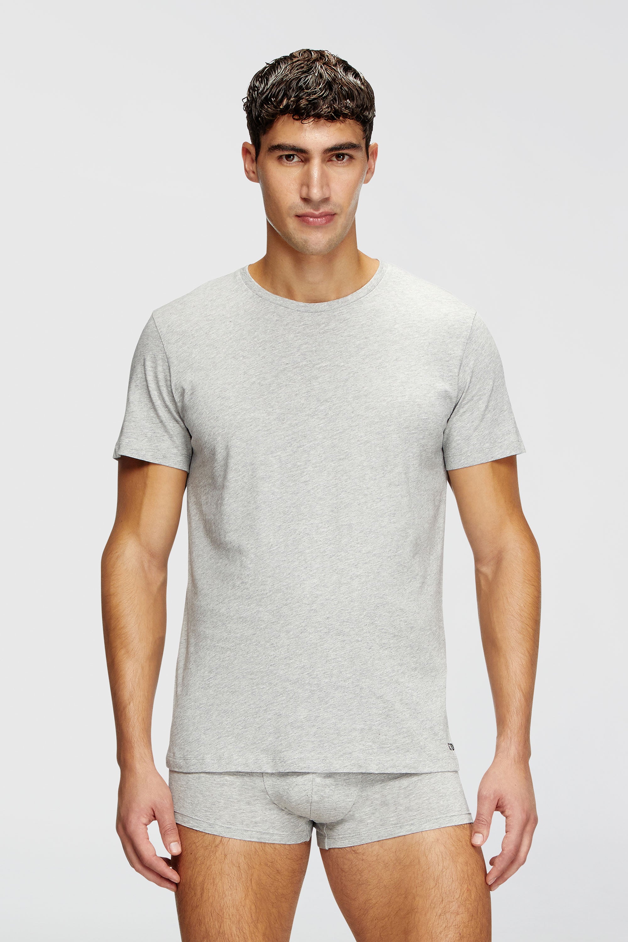 Diesel - RANDAL-D-BOX-3PACK, Male's Tシャツ3枚パック in グレー/ブラック - 2
