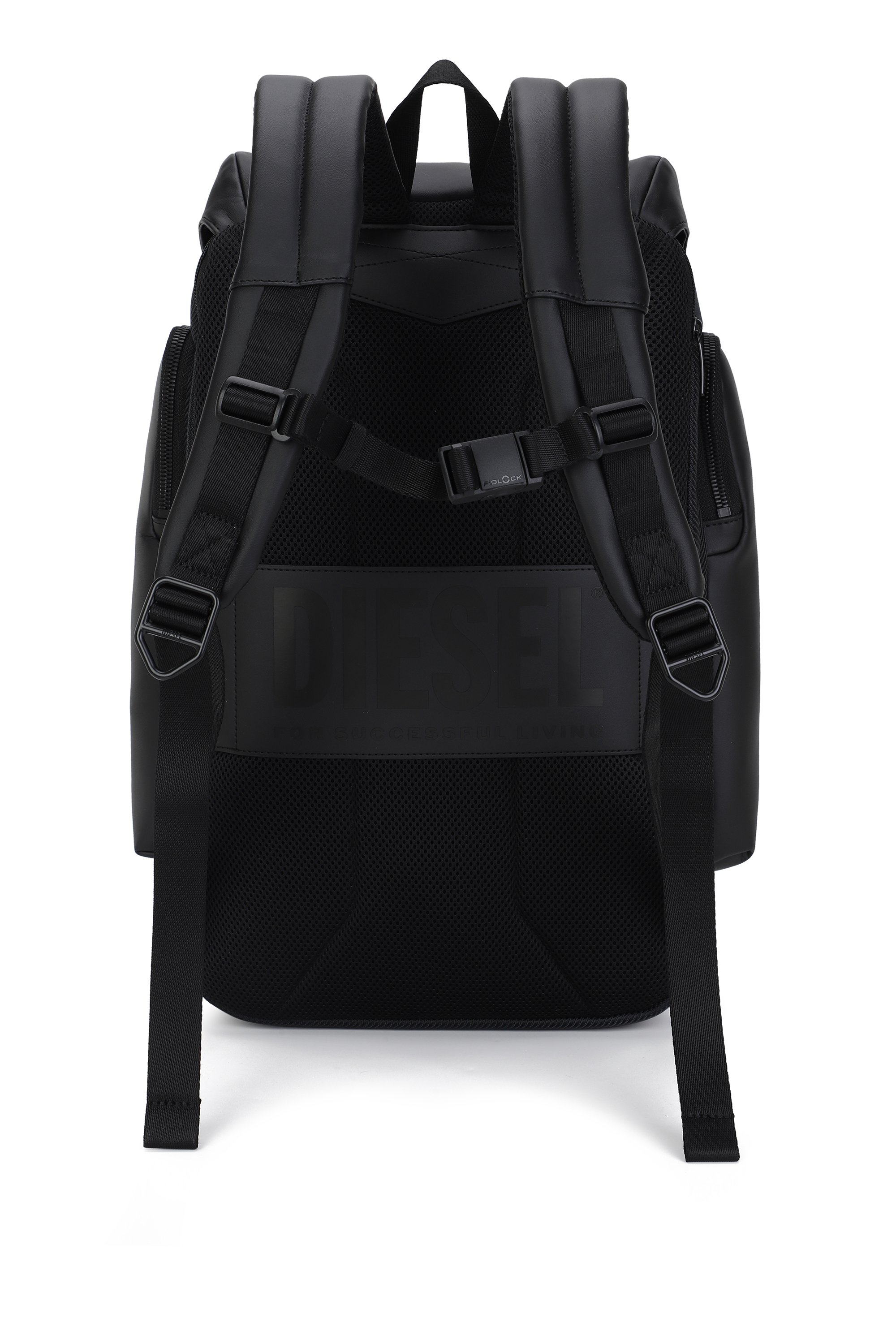 Diesel - DIESEL CARBON FIBER BACKPACK-BLACK  DSB0, Unisex's Functional business backpack in ブラック - 2