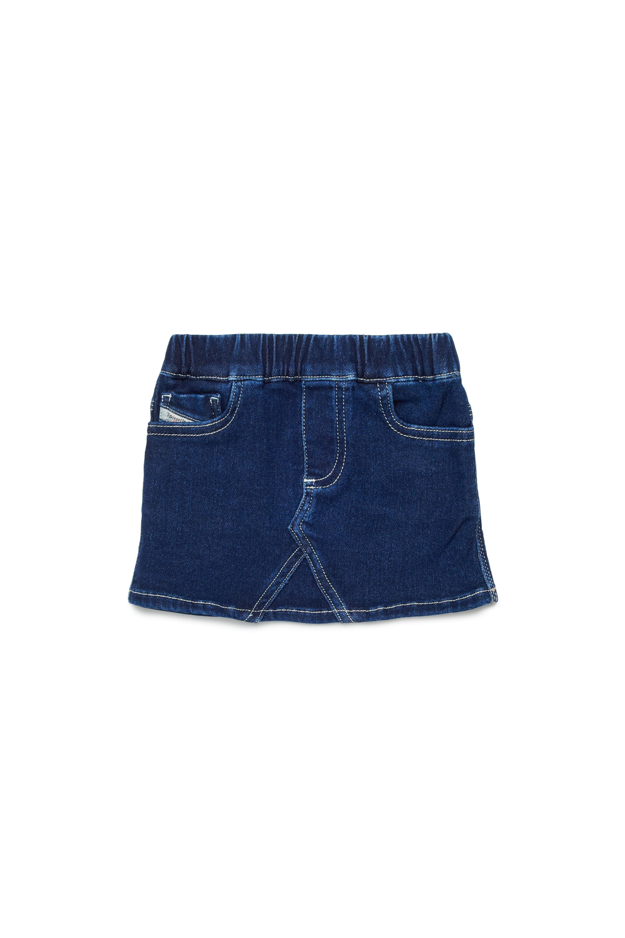 Diesel - GIRRYB JJJ, Female's ジョグ デニムスカート in ダークブルー - 1